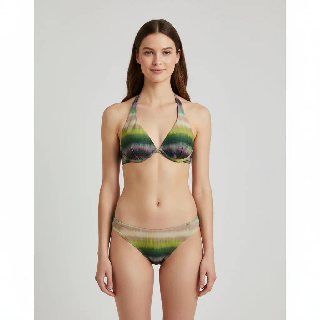Haut de maillot RougeGorge Vert