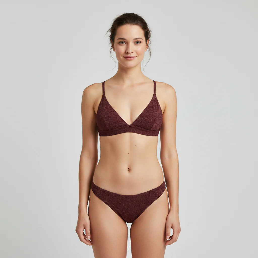 Haut de maillot Rouge