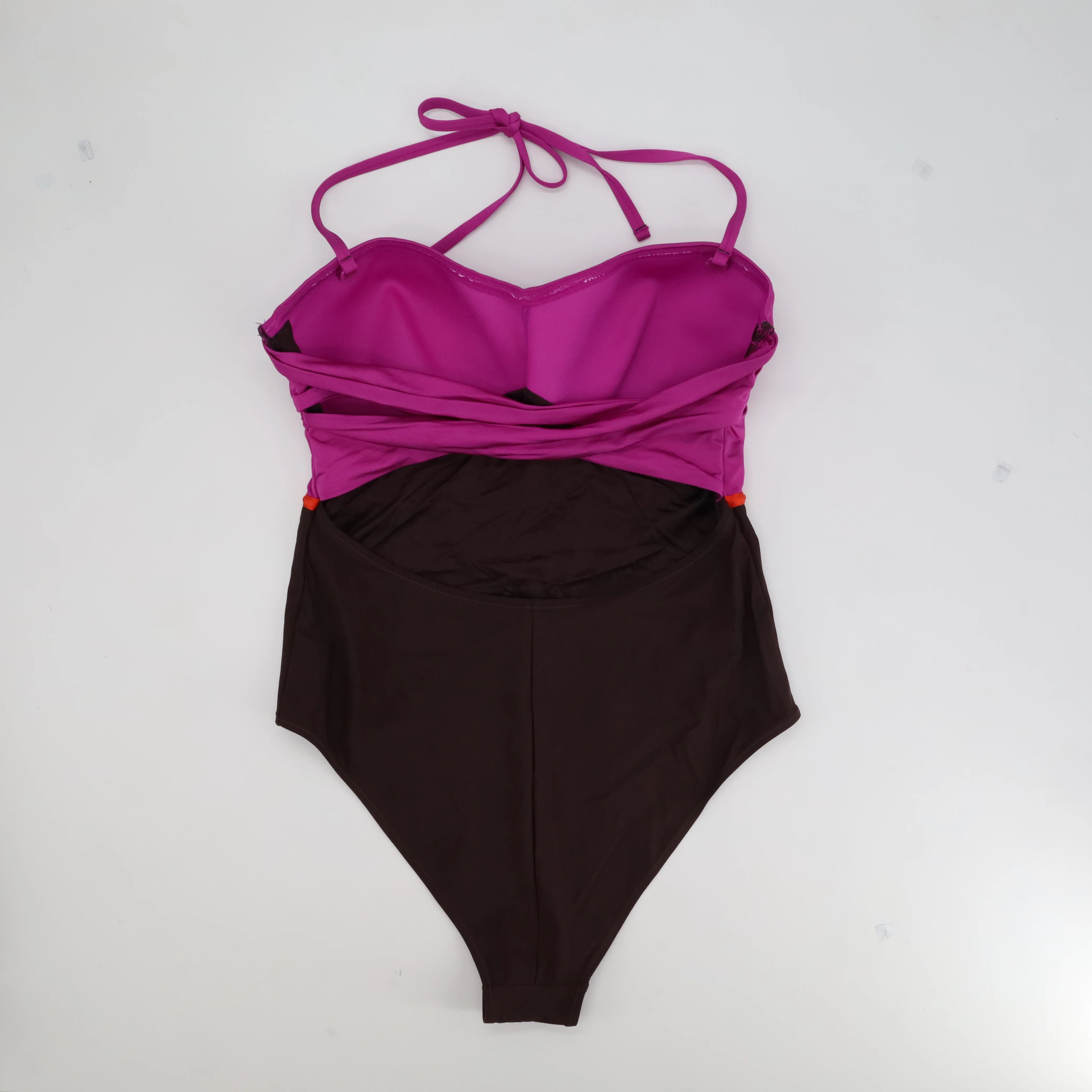Maillot 1 pièce Darjeeling Marron - Image 2