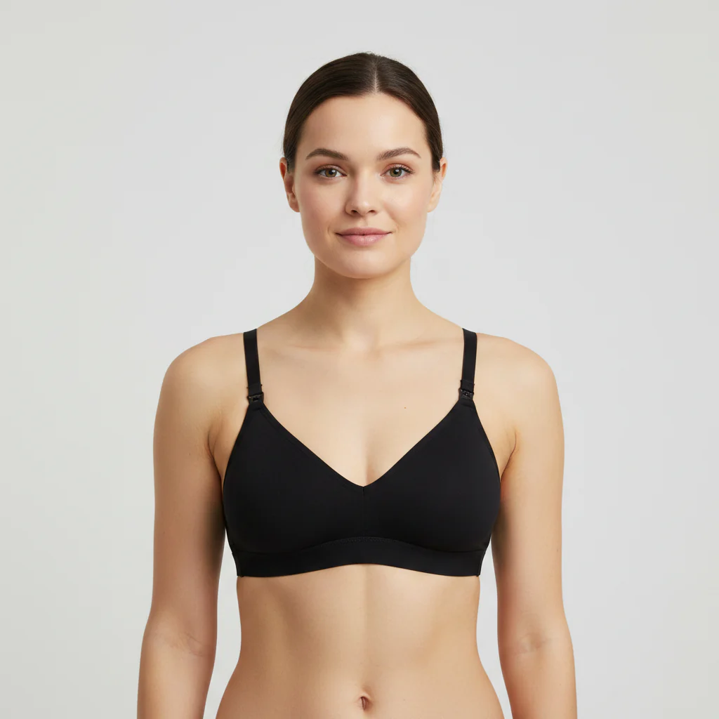 Soutien-gorge d'allaitement Noir
