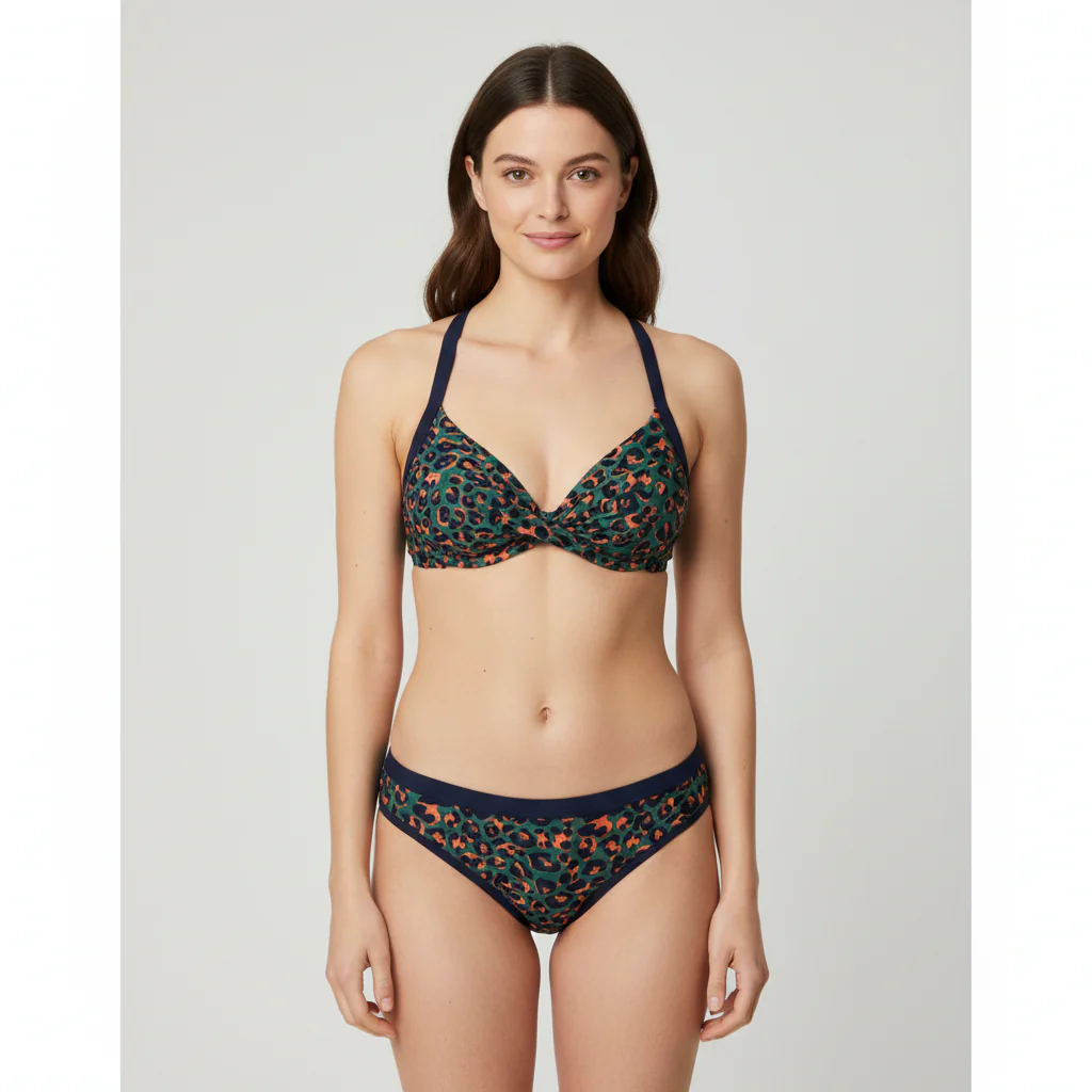 Haut de maillot Livia Vert