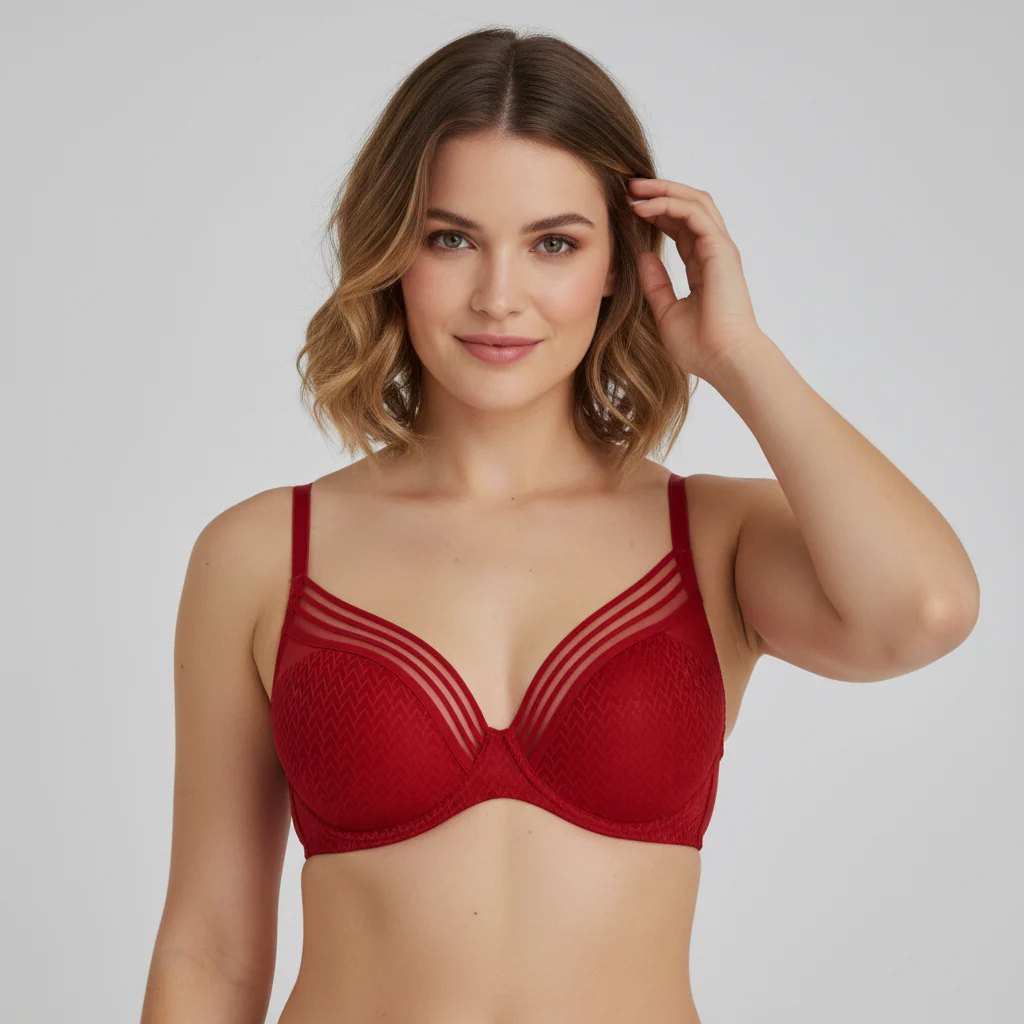 Soutien-gorge Chantelle Rouge