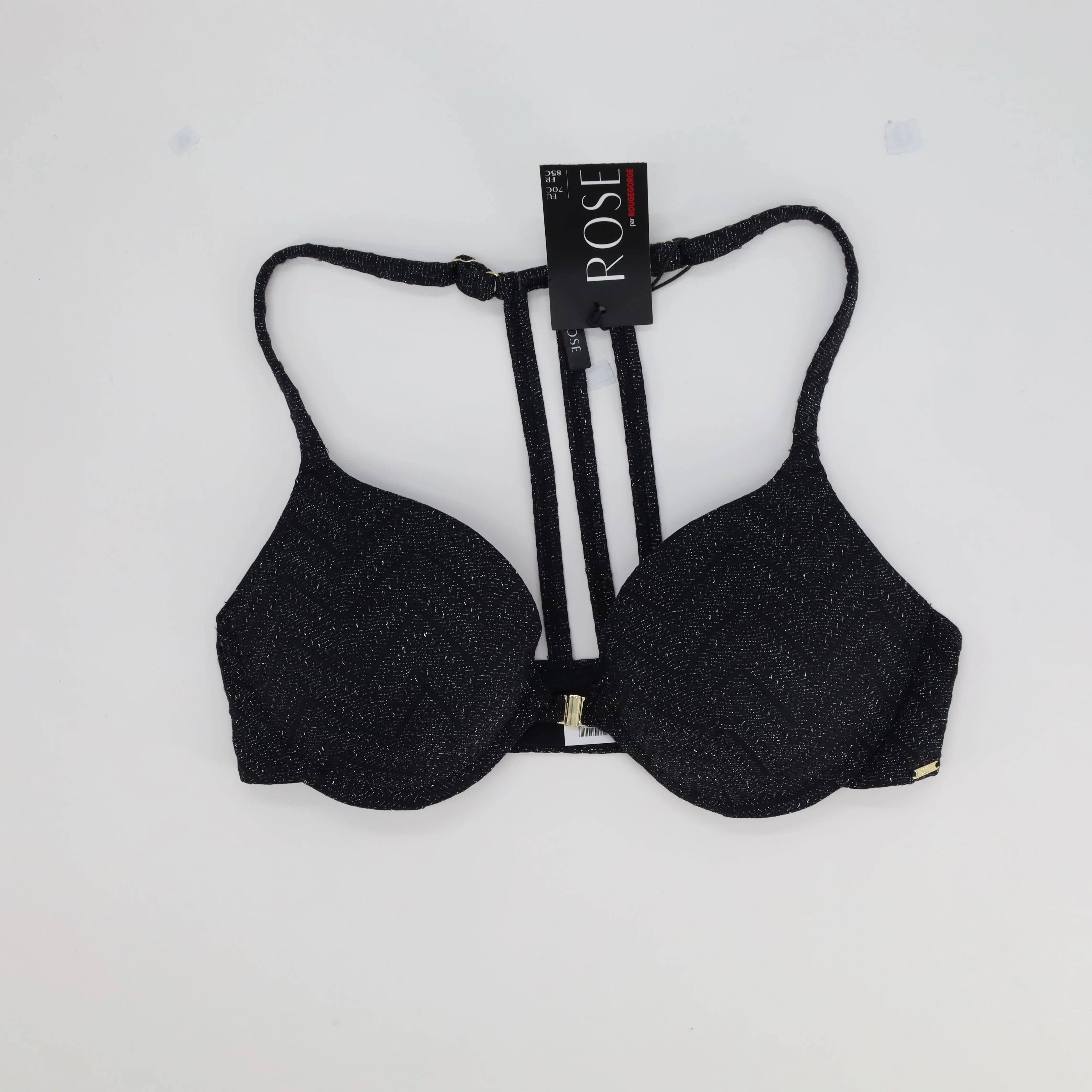 Haut de maillot Rose Noir - Image 2