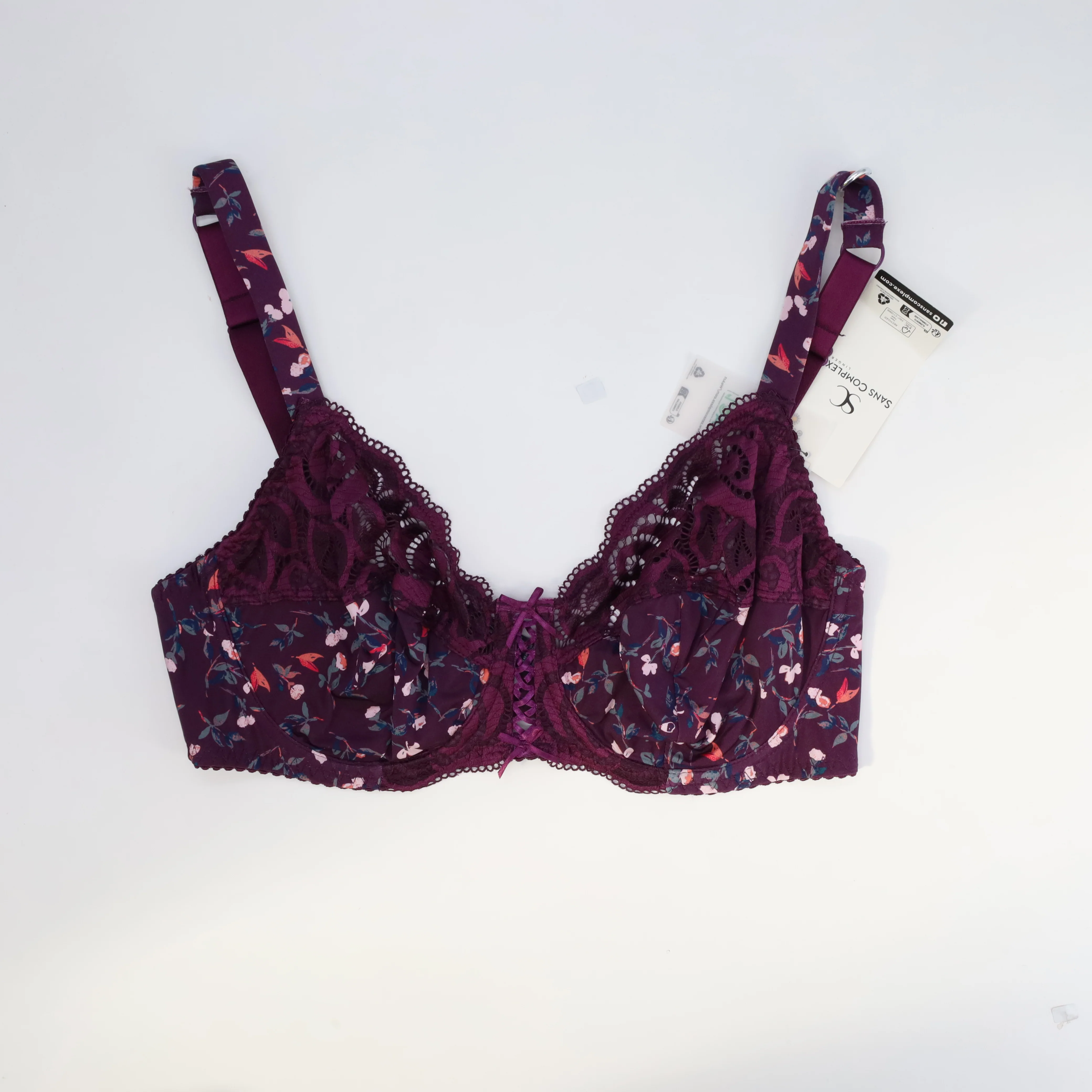 Ensemble de lingerie sexy Sans Complexe Violet - Image 2