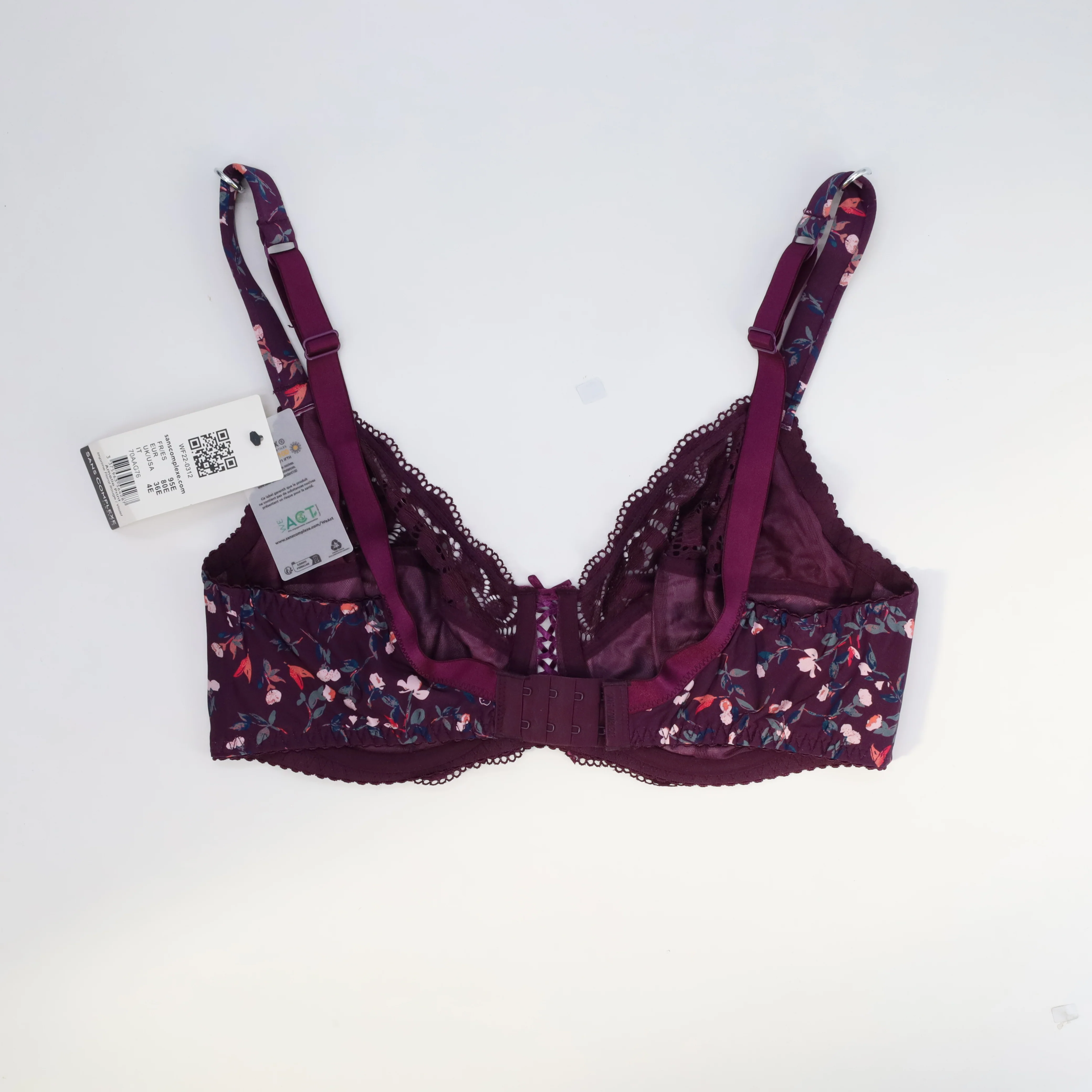 Ensemble de lingerie sexy Sans Complexe Violet - Image 3