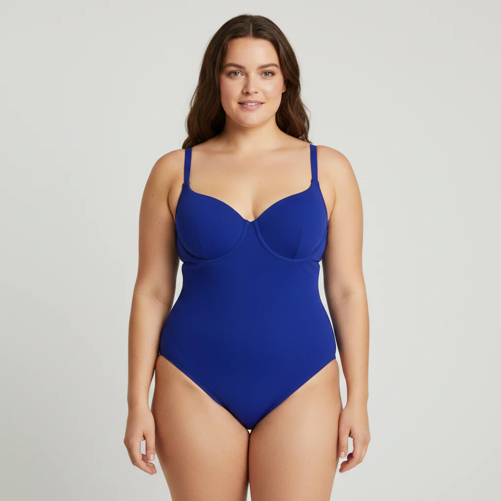 Maillot 1 pièce RougeGorge Bleu