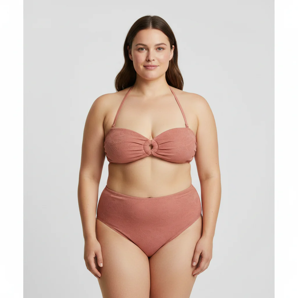 Haut de maillot RougeGorge Rose