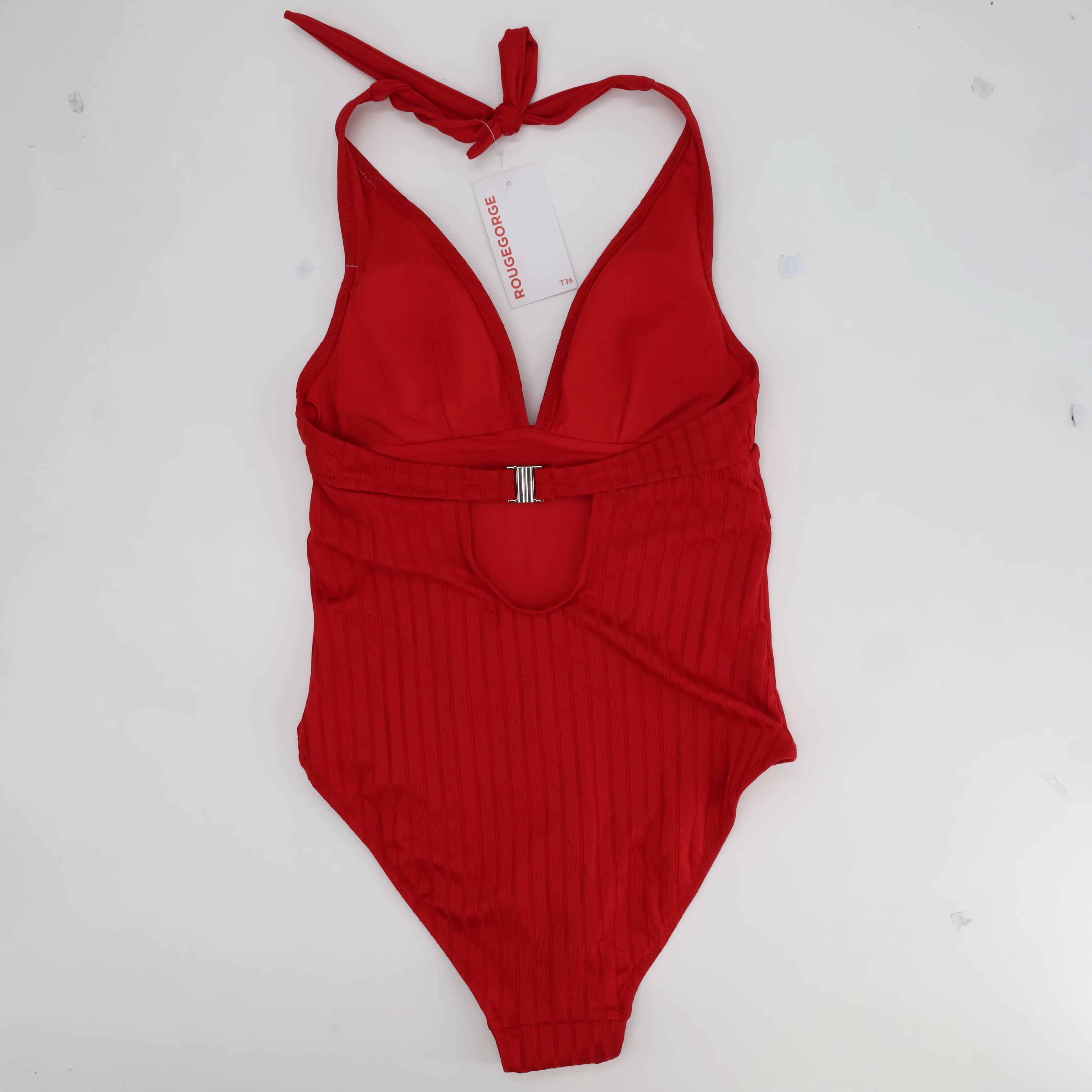 Maillot 1 pièce RougeGorge Rouge - Image 3