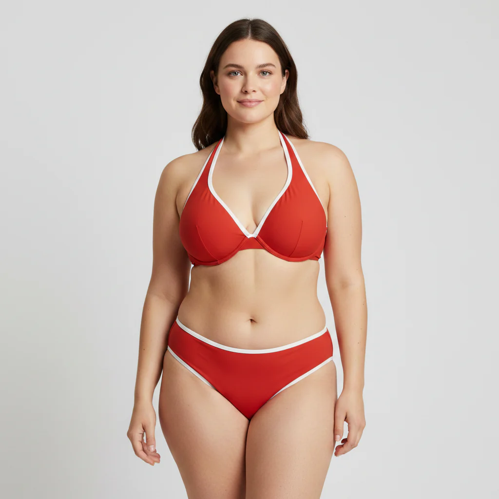 Haut de maillot RougeGorge Orange