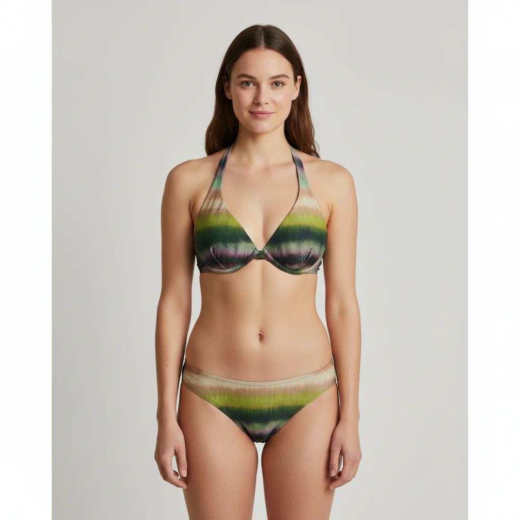 Haut de maillot RougeGorge Vert