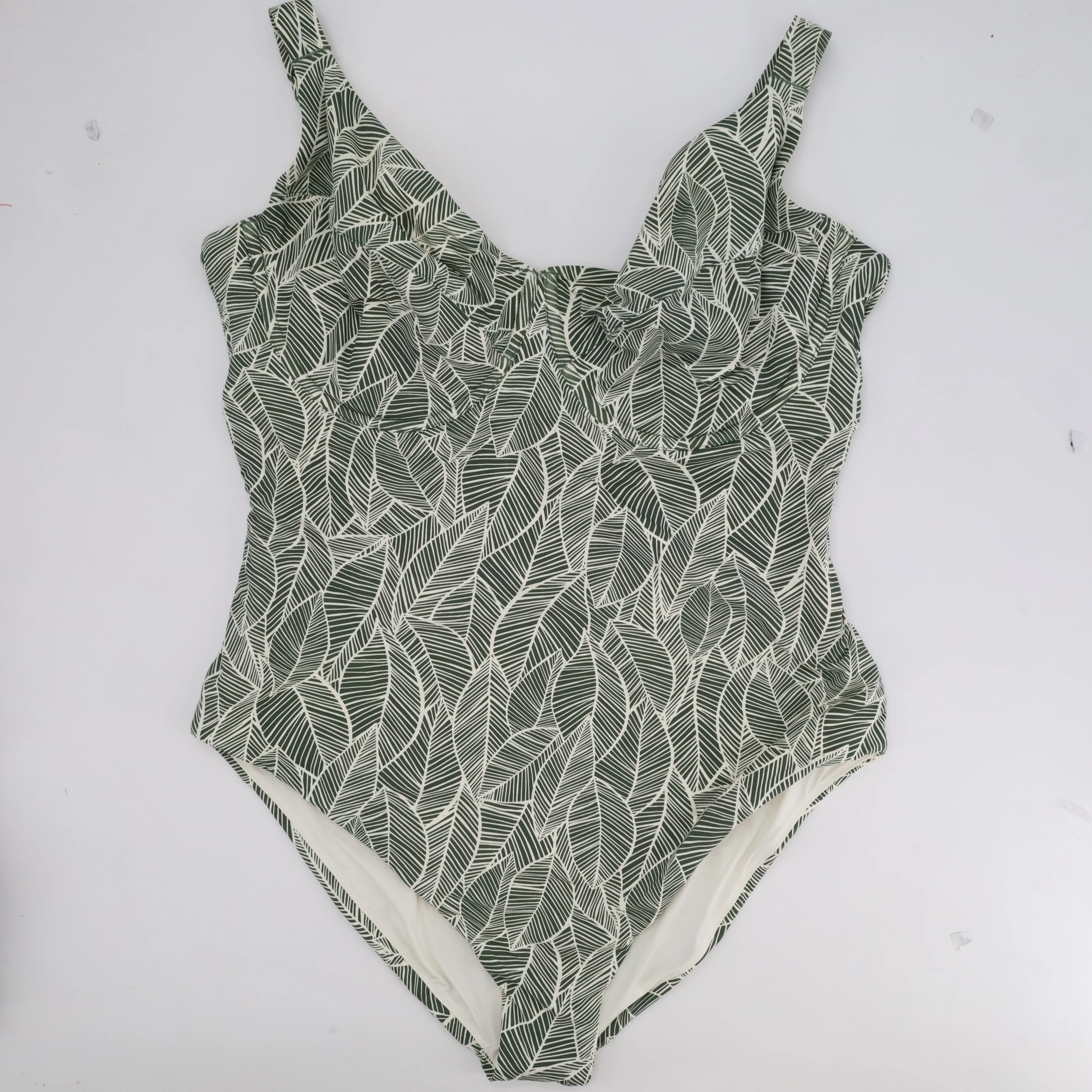 Maillot 1 pièce RougeGorge Vert - Image 2