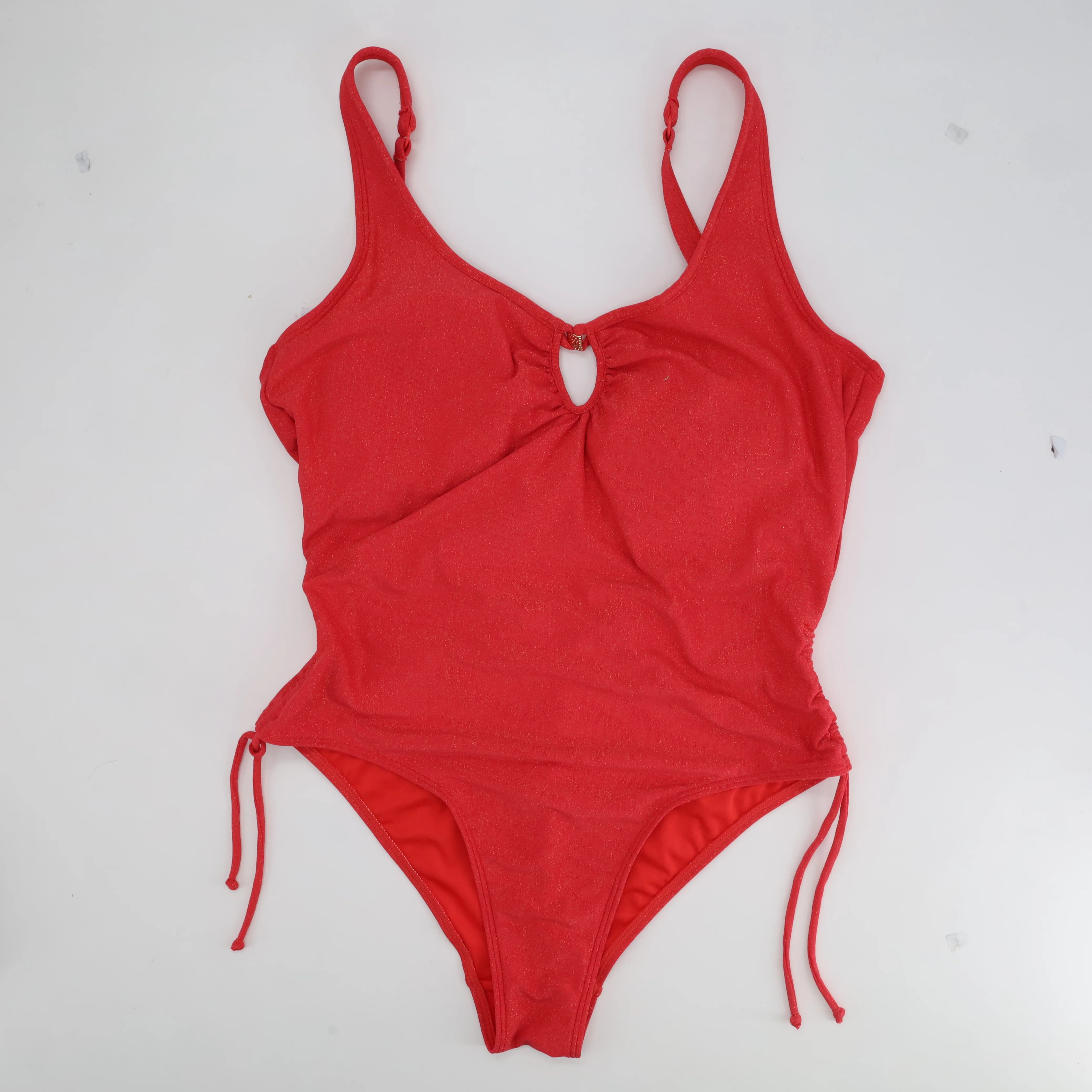 Maillot 1 pièce Sans Complexe Rouge - Image 2