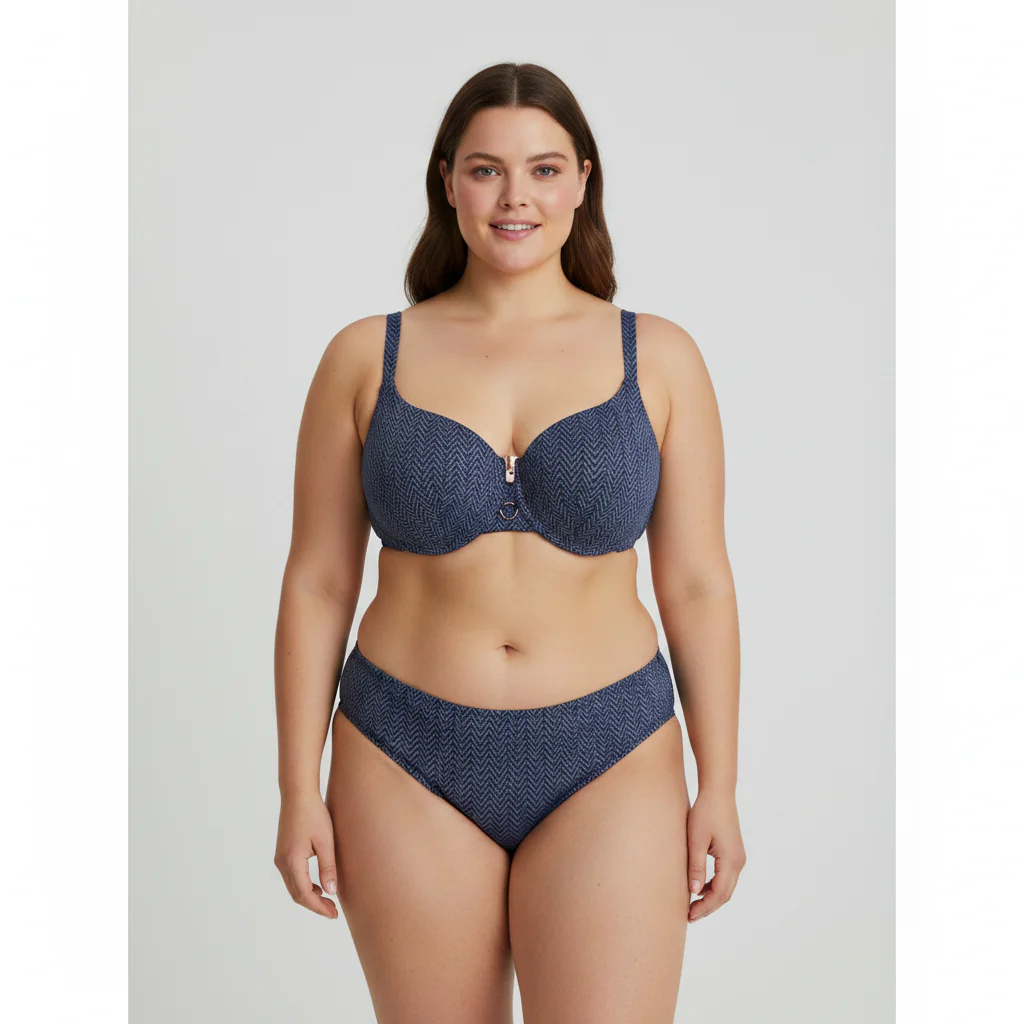 Haut de maillot RougeGorge Bleu
