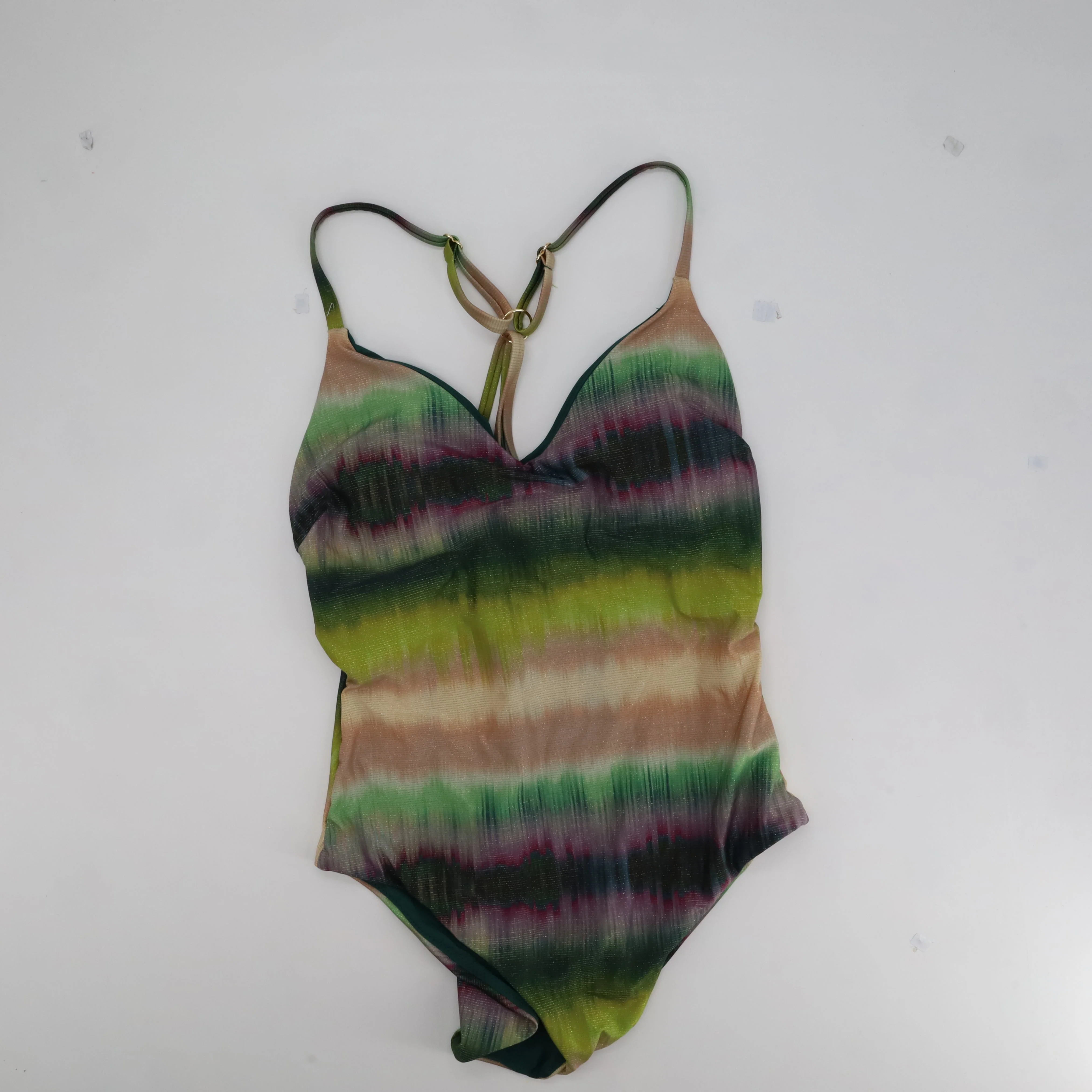 Maillot 1 pièce RougeGorge Vert - Image 2