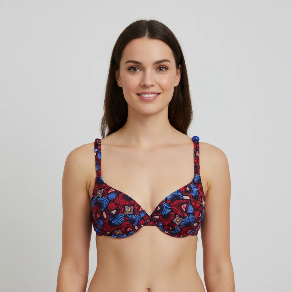 Haut de maillot Bleu