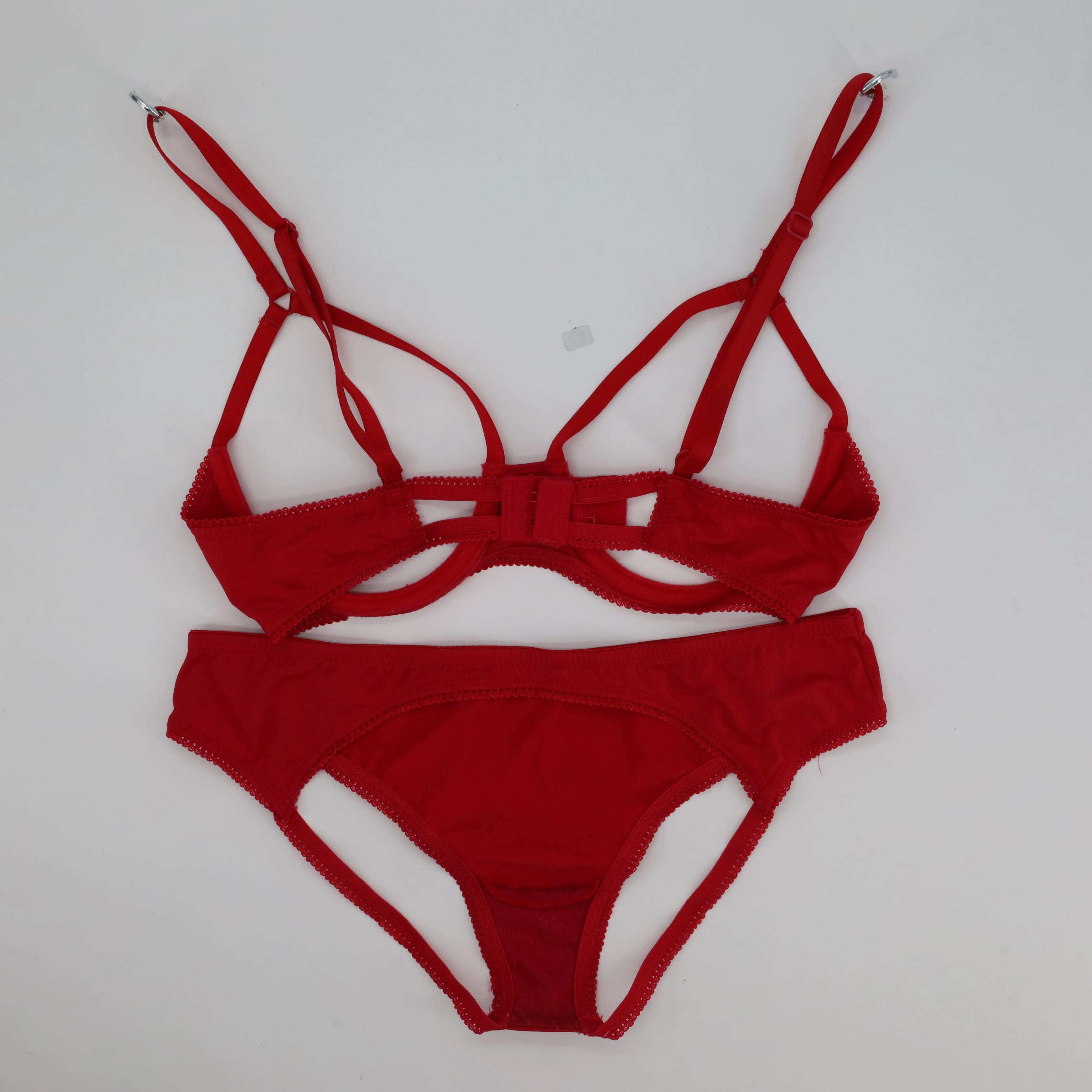 Ensemble de lingerie sexy Maison Close Rouge - Image 3