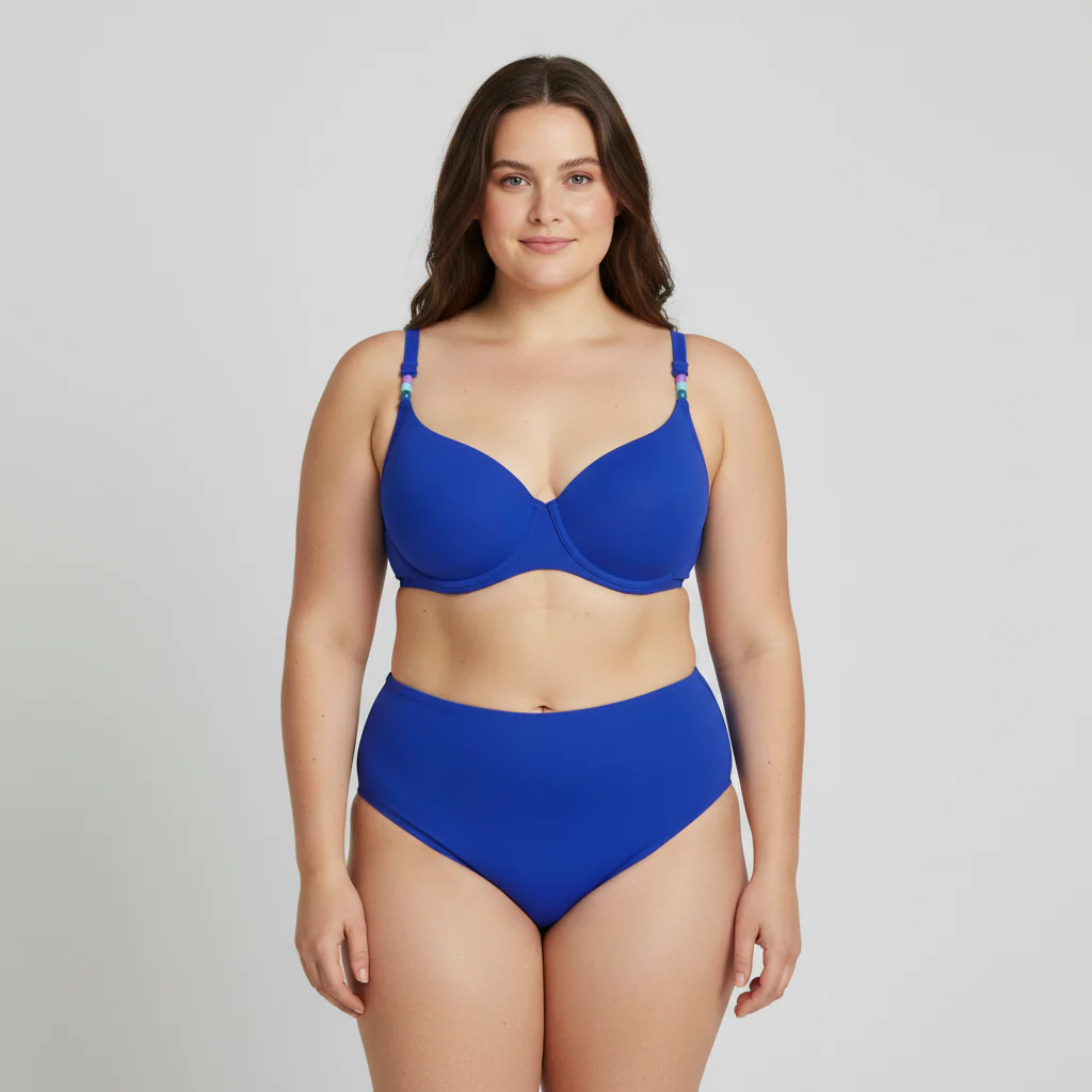 Haut de maillot RougeGorge Bleu