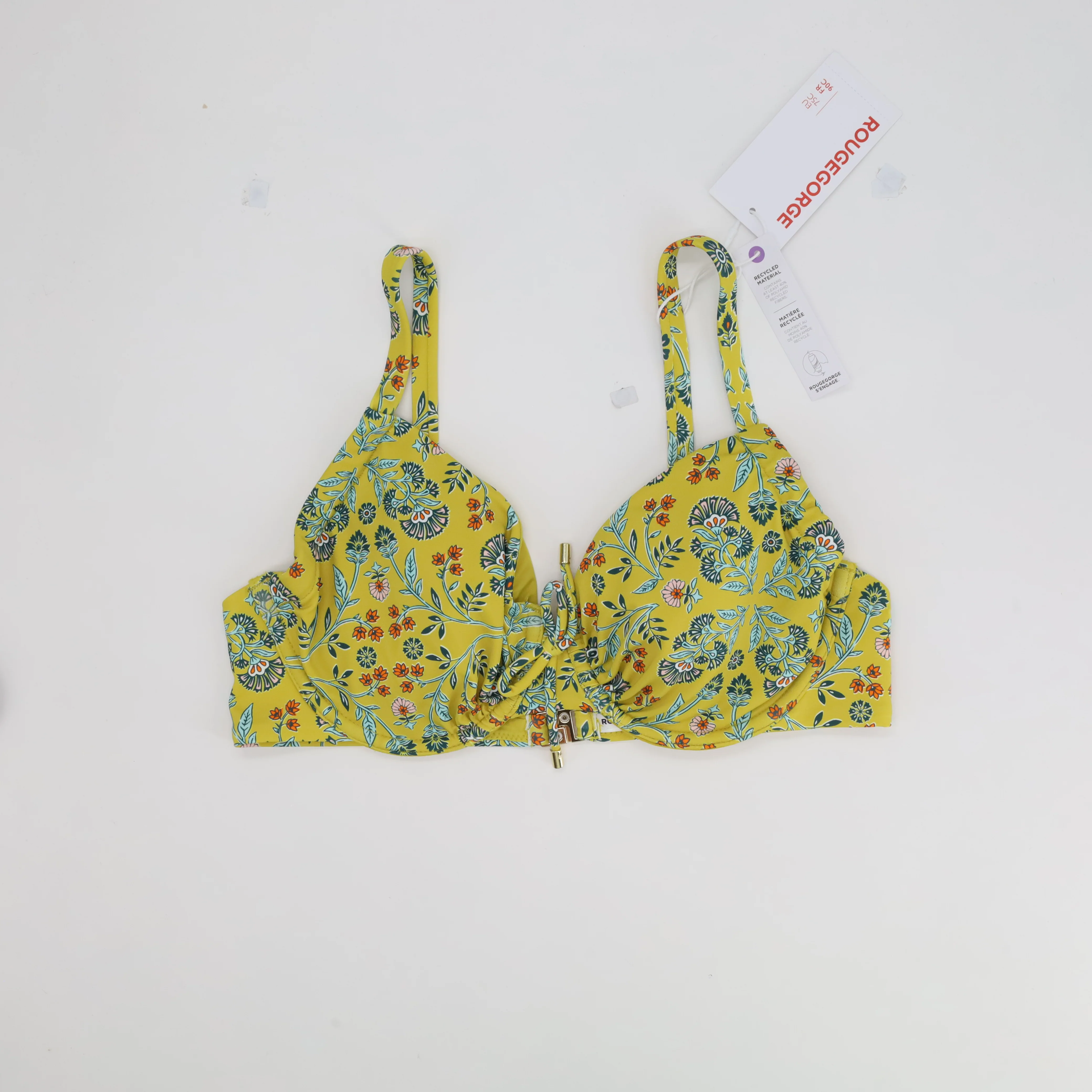 Haut de maillot RougeGorge Jaune - Image 2
