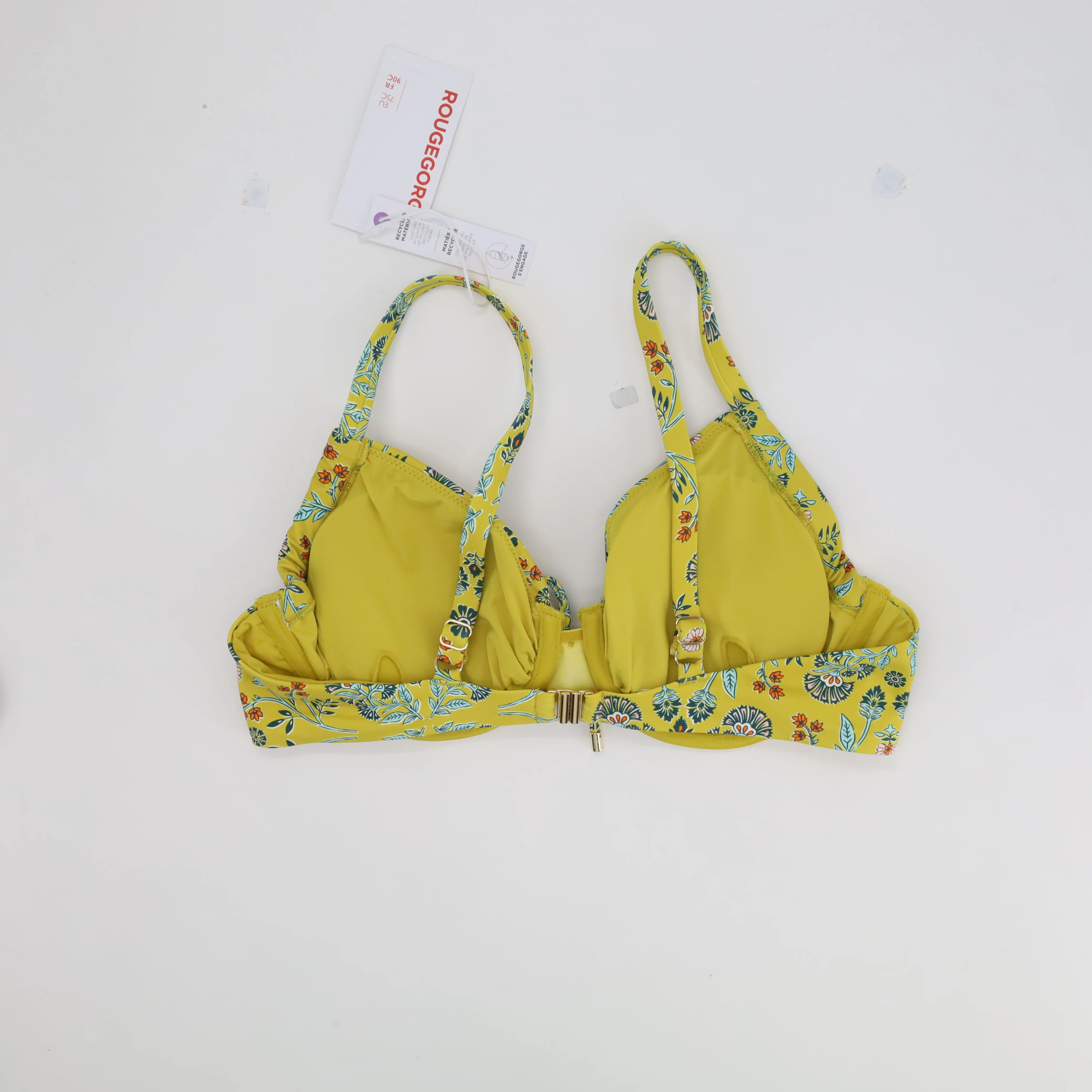 Haut de maillot RougeGorge Jaune - Image 3