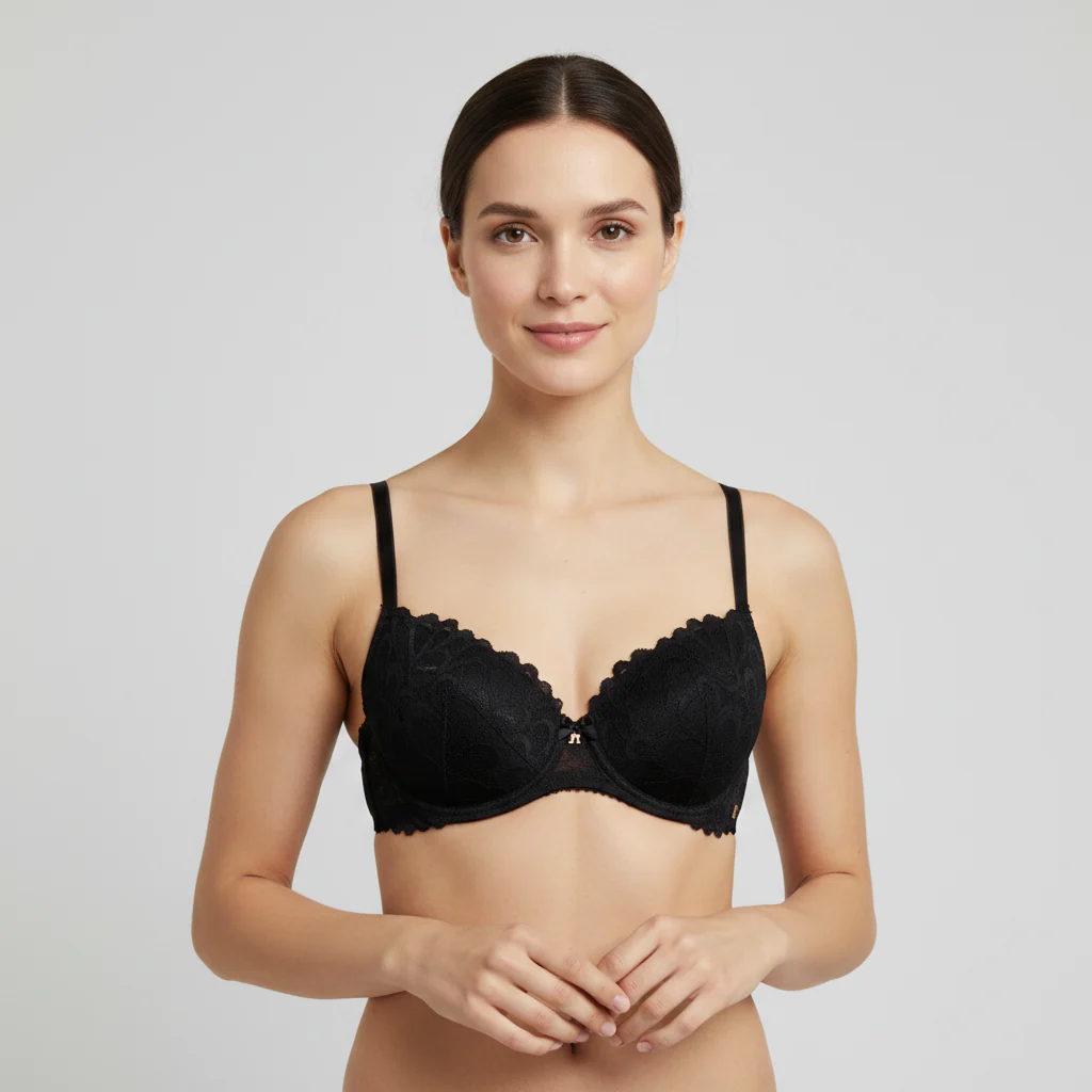 Soutien-gorge Savage x Fenty Noir