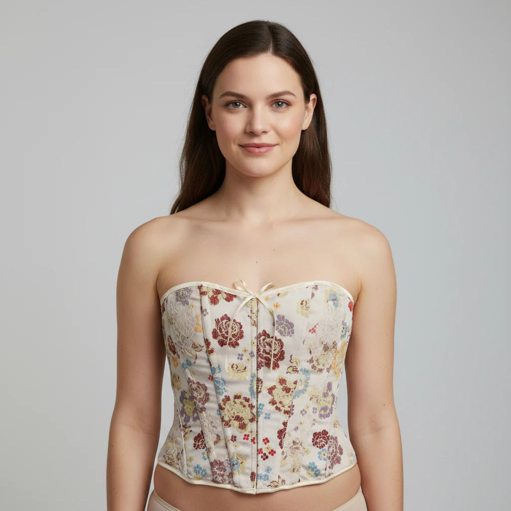 Corset Blanco Beige