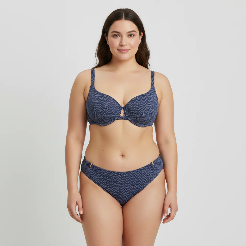 Haut de maillot RougeGorge Bleu