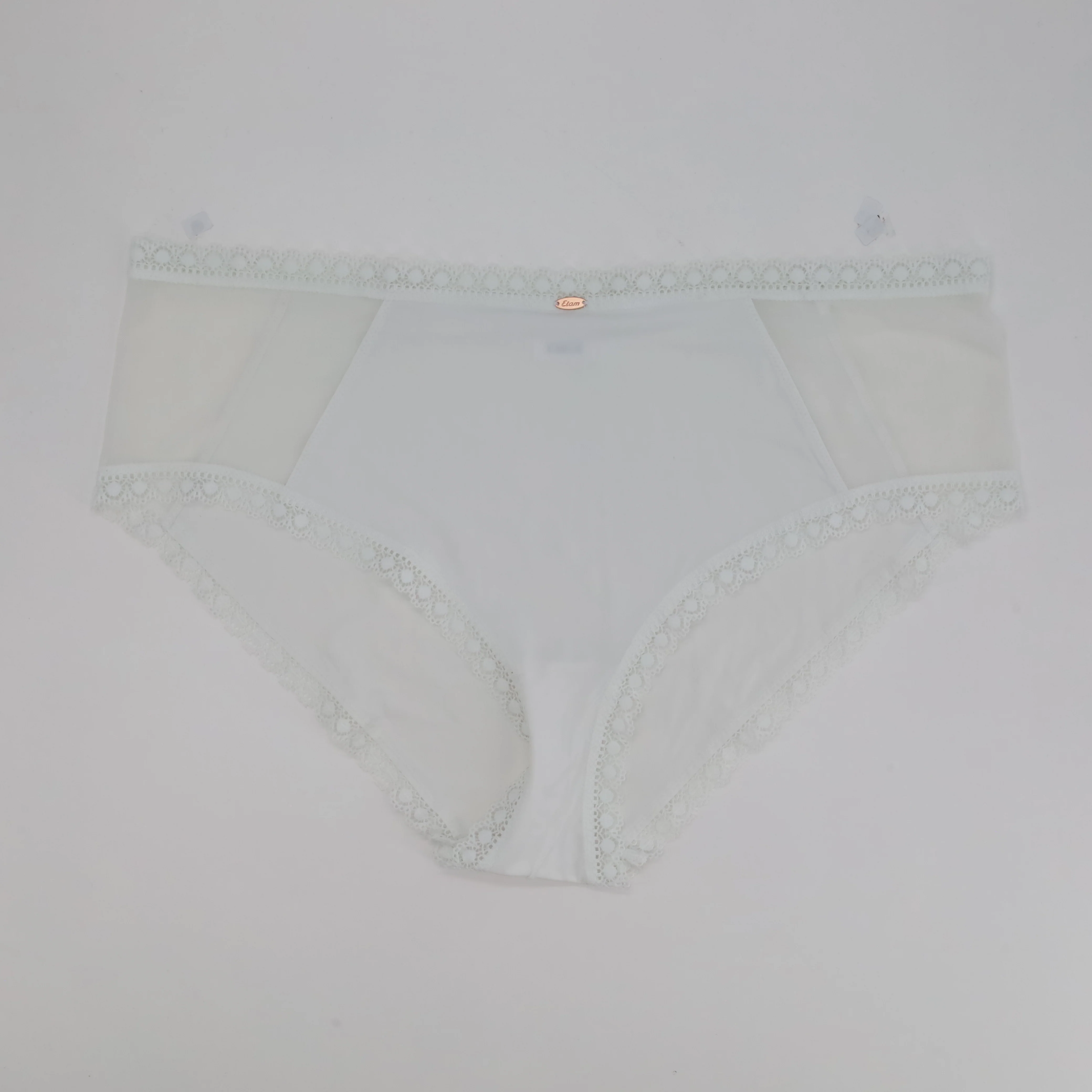Culotte taille haute ETAM Blanc