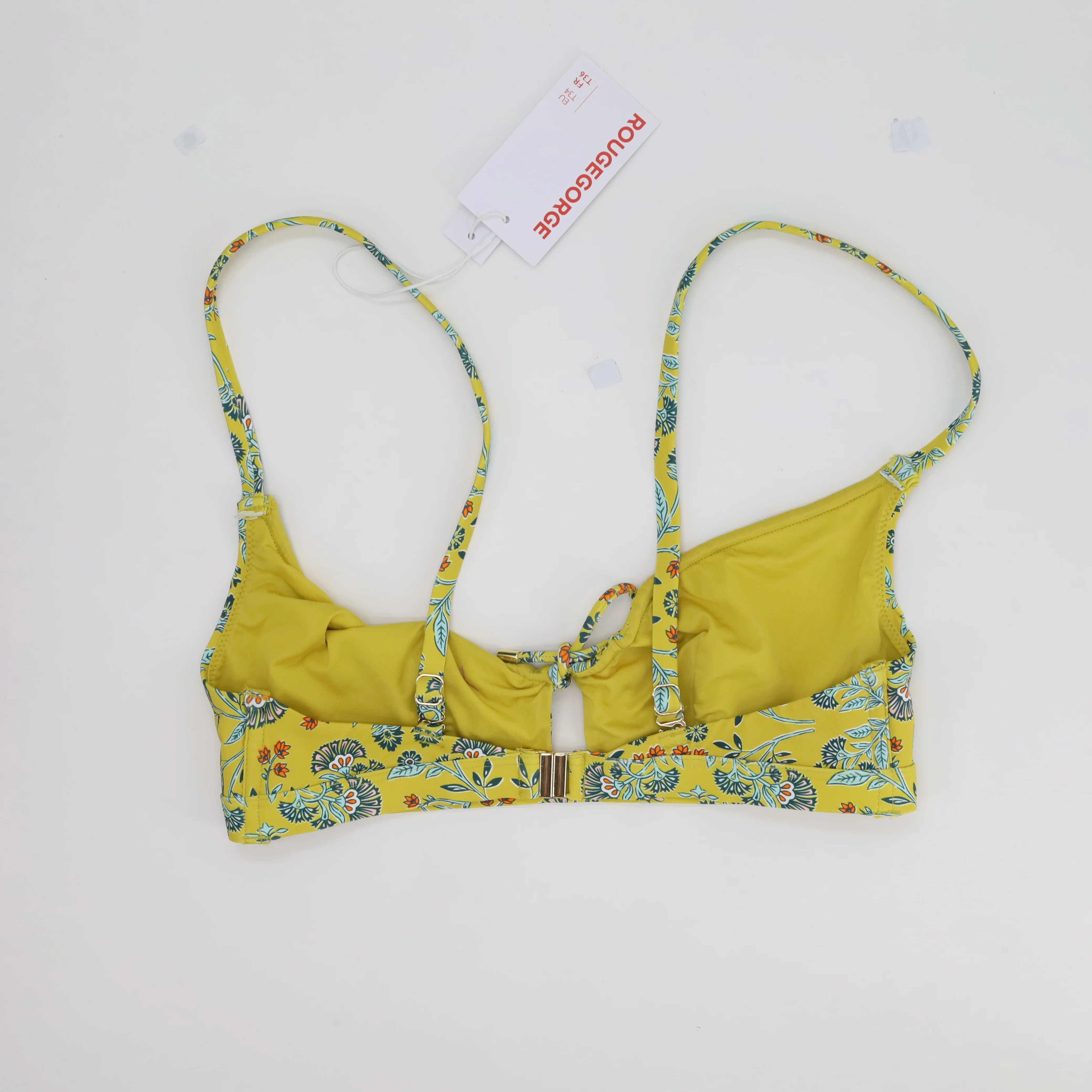 Haut de maillot RougeGorge Jaune - Image 3