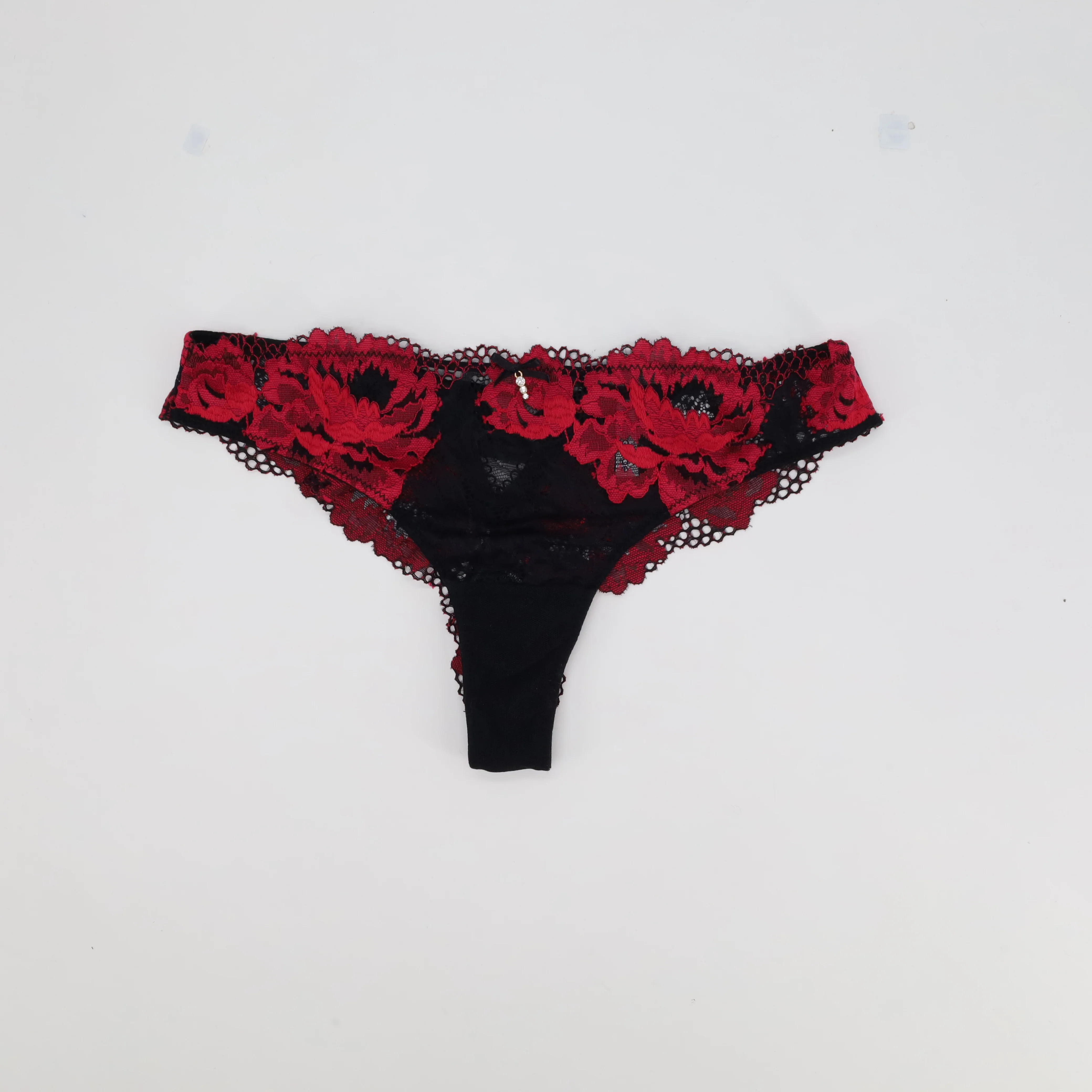 Tanga RougeGorge Noir