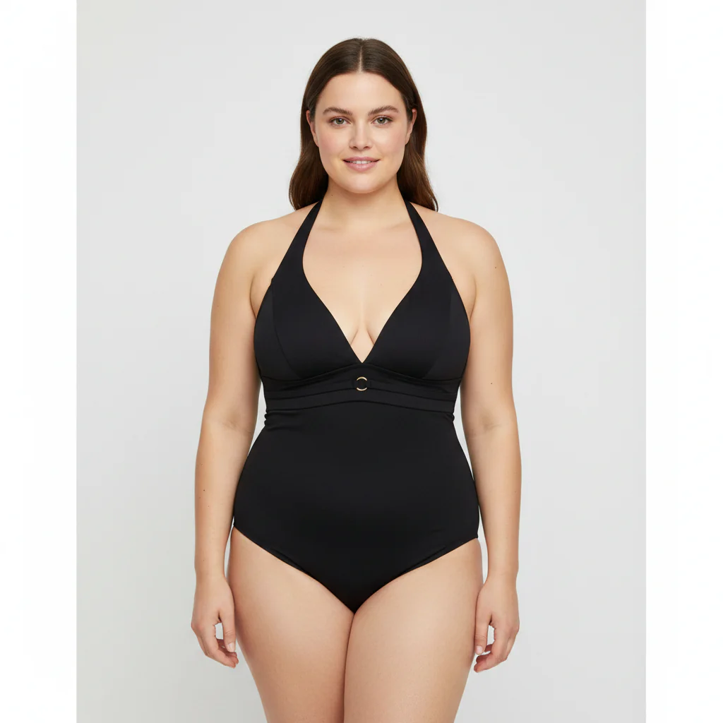 Haut de maillot RougeGorge Noir
