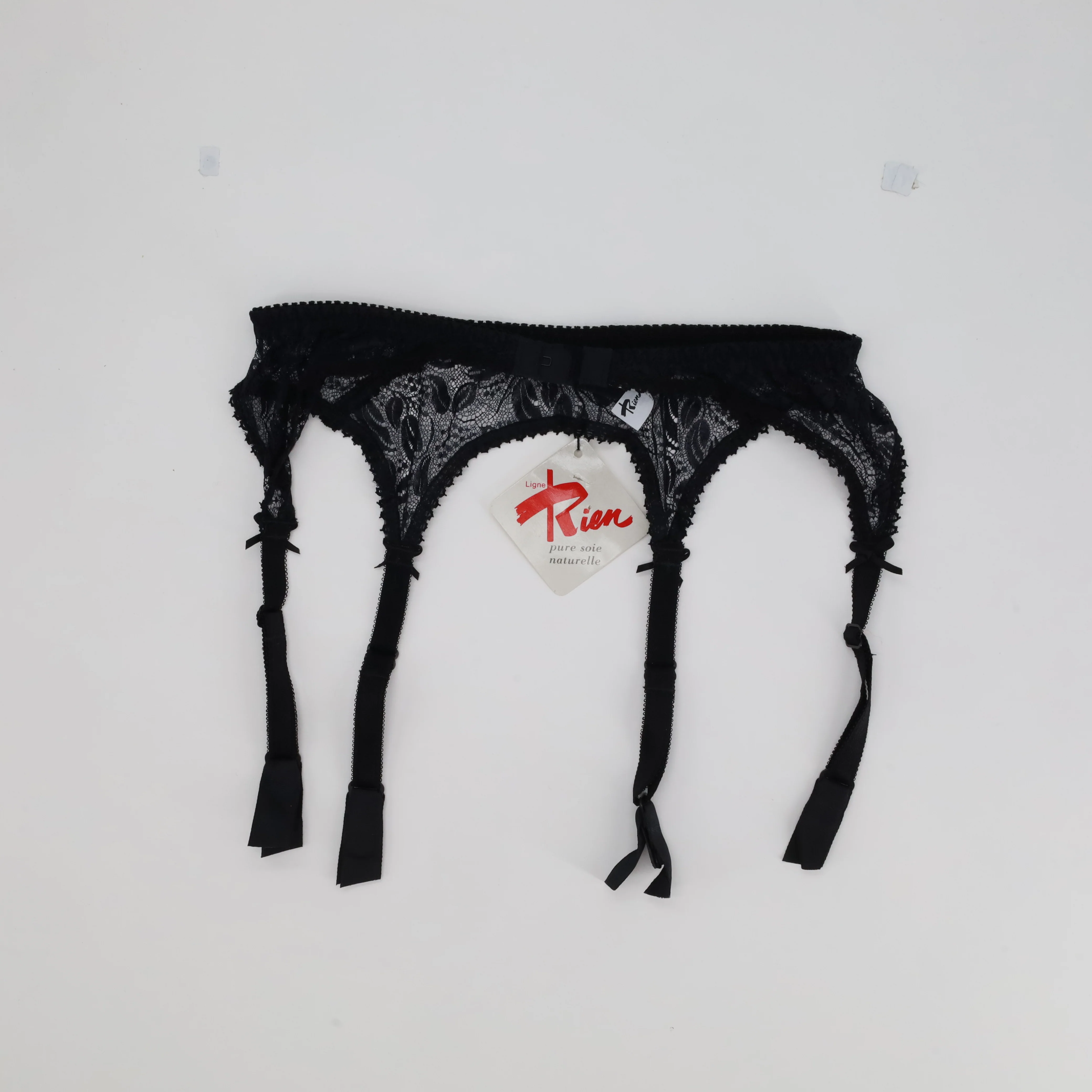 Porte-jarretelles Rien de Scandale Noir - Image 2