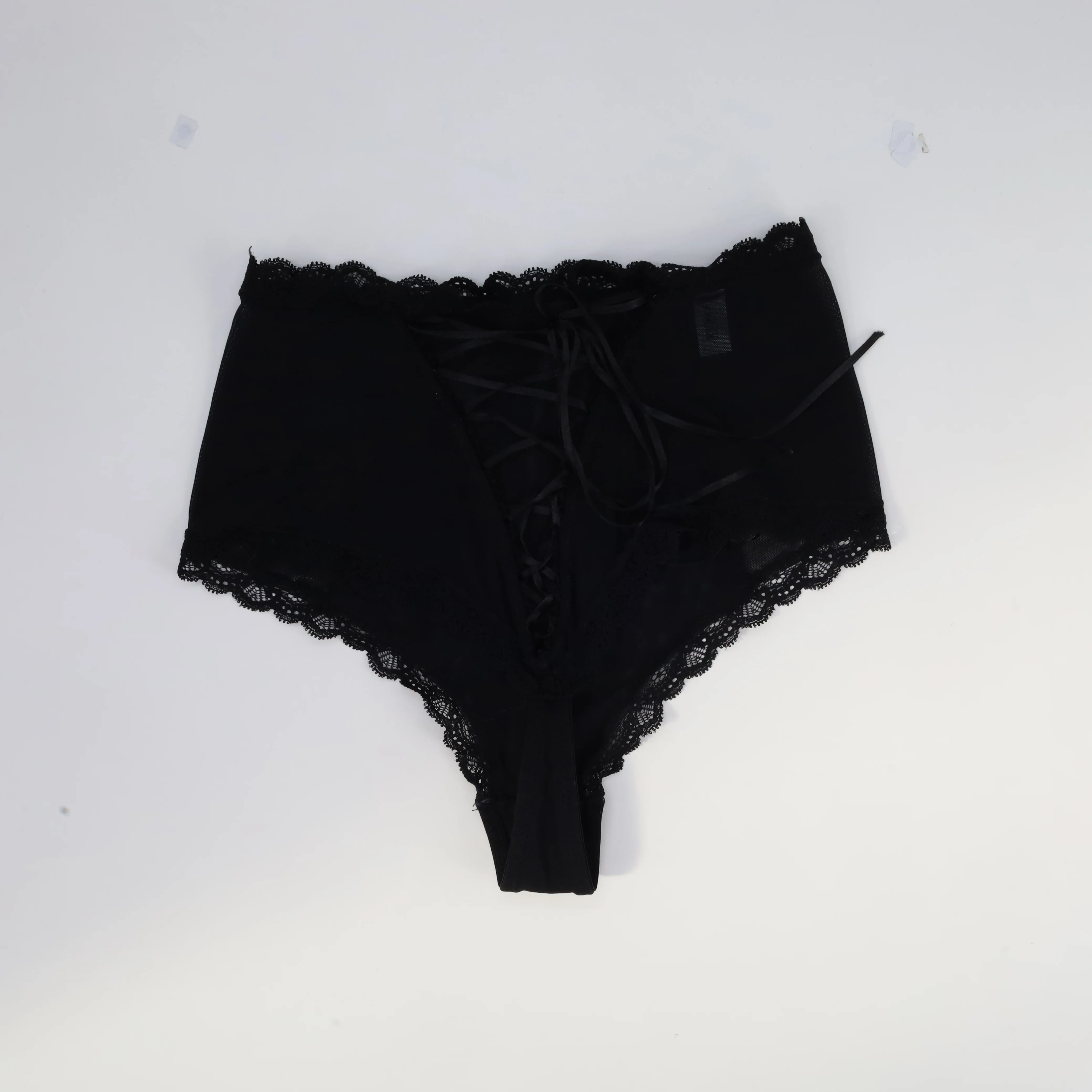 Culotte taille haute RougeGorge Noir - Image 2