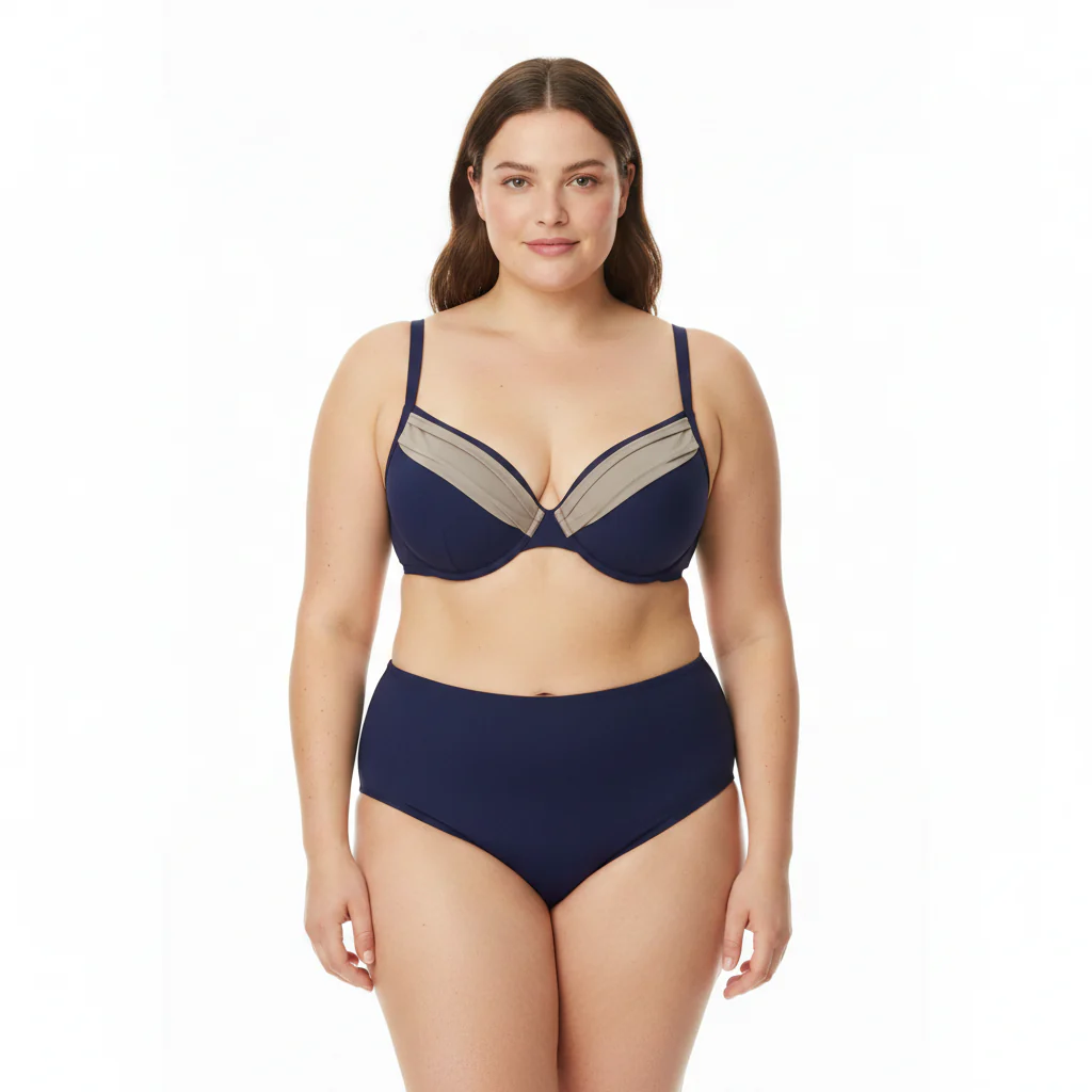 Haut de maillot Darjeeling Bleu