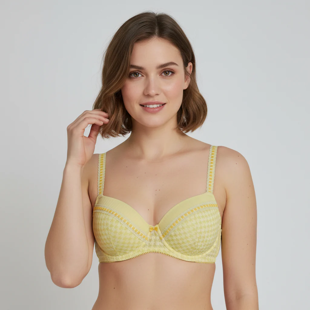 Soutien-gorge Charlott' Jaune