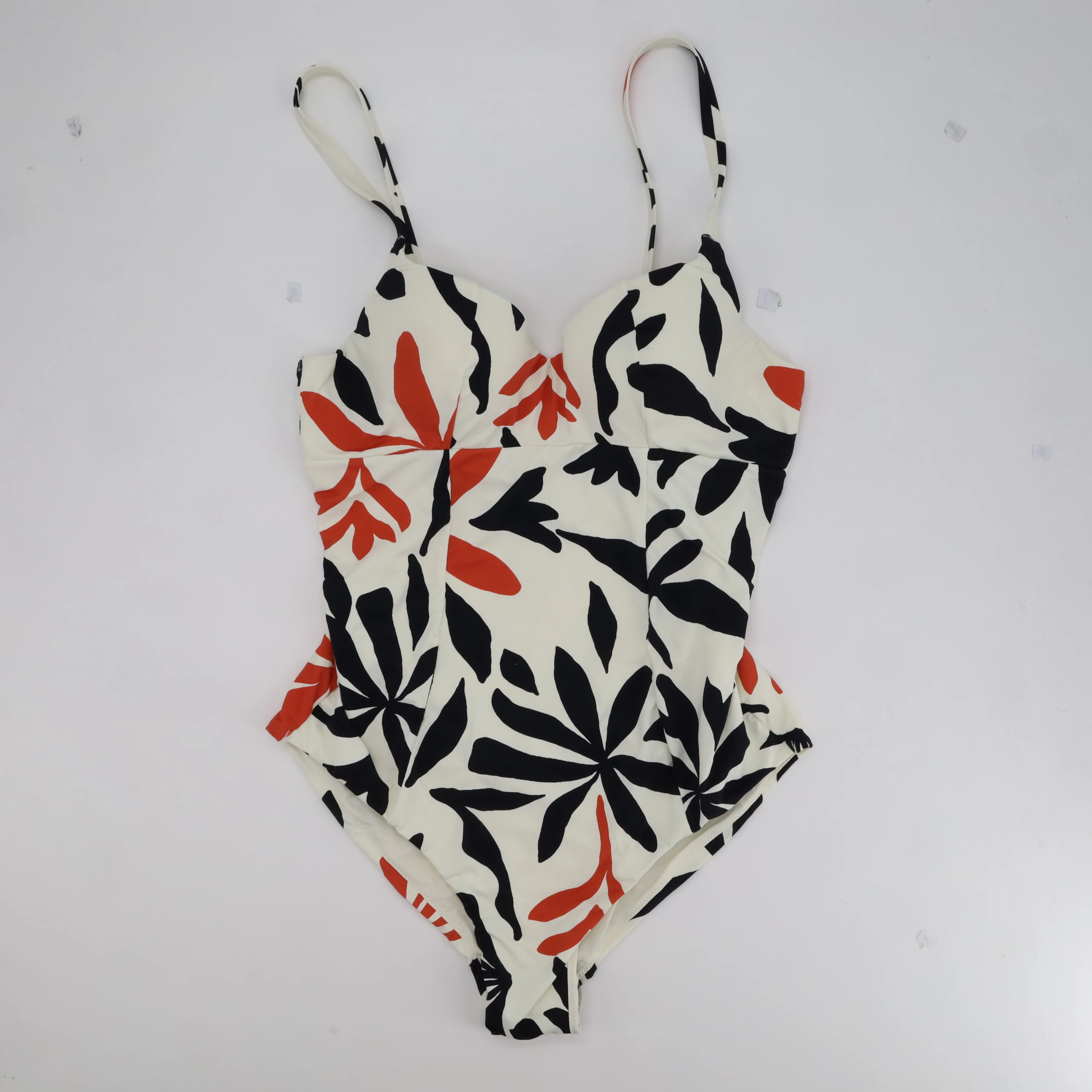 Maillot 1 pièce RougeGorge Blanc - Image 2