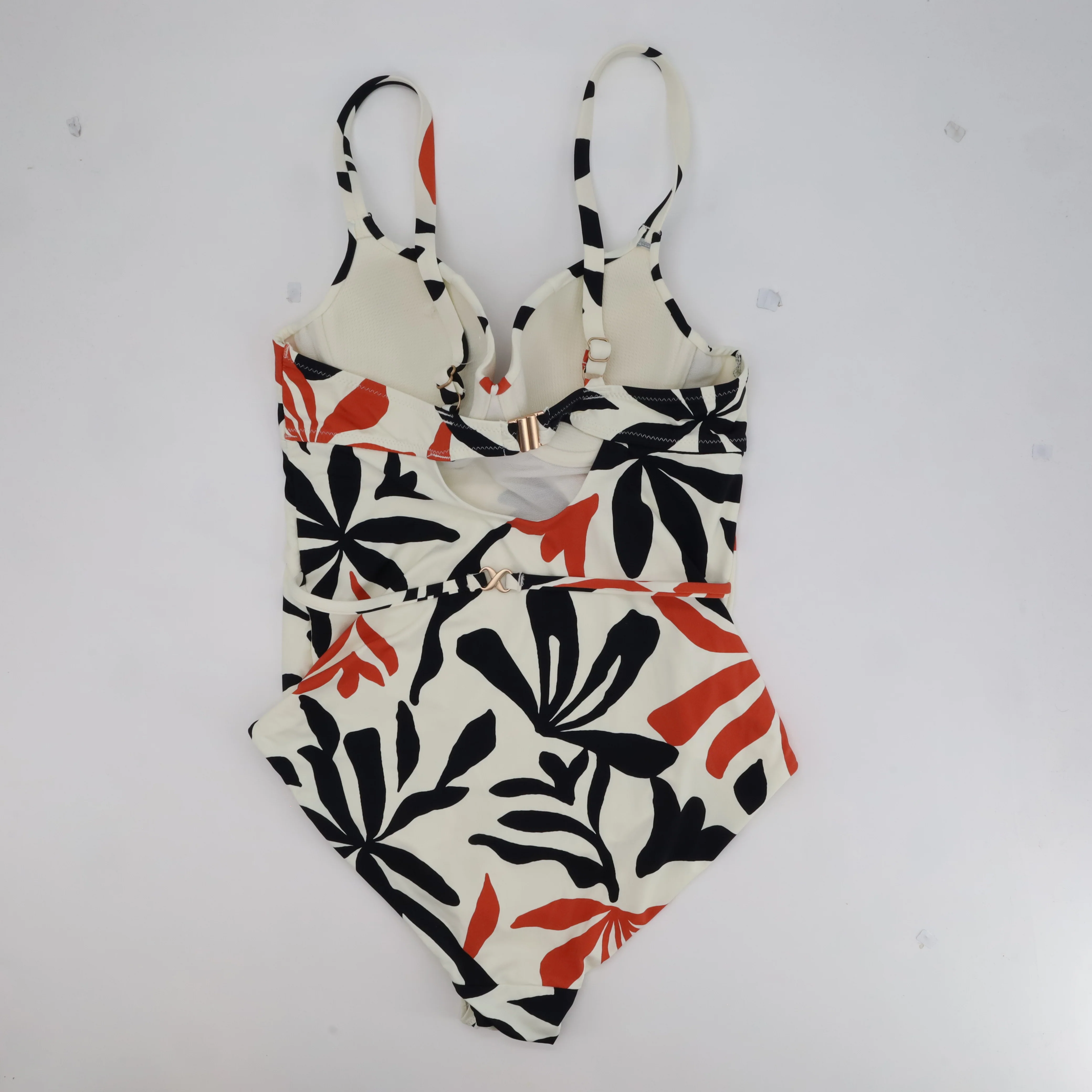Maillot 1 pièce RougeGorge Blanc - Image 3