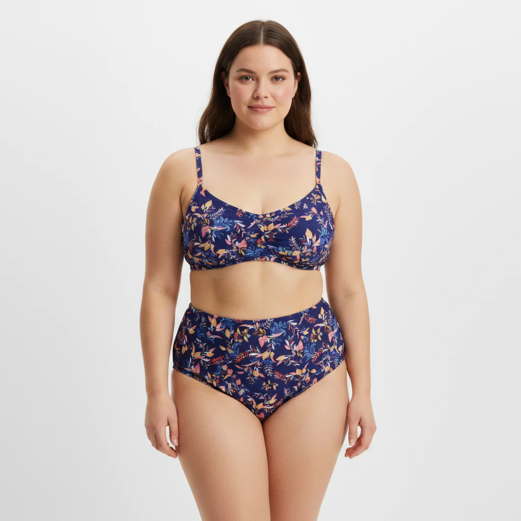 Haut de maillot RougeGorge Bleu