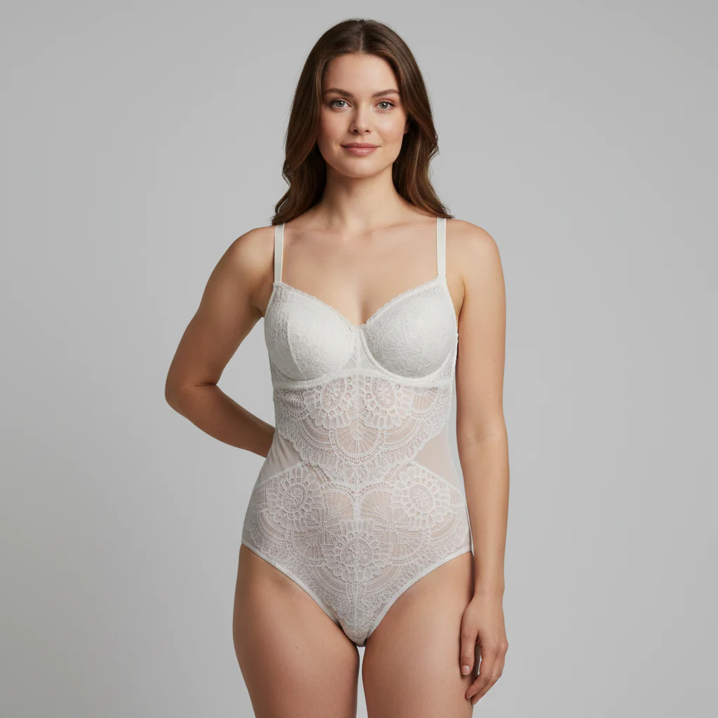 Body RougeGorge Blanc