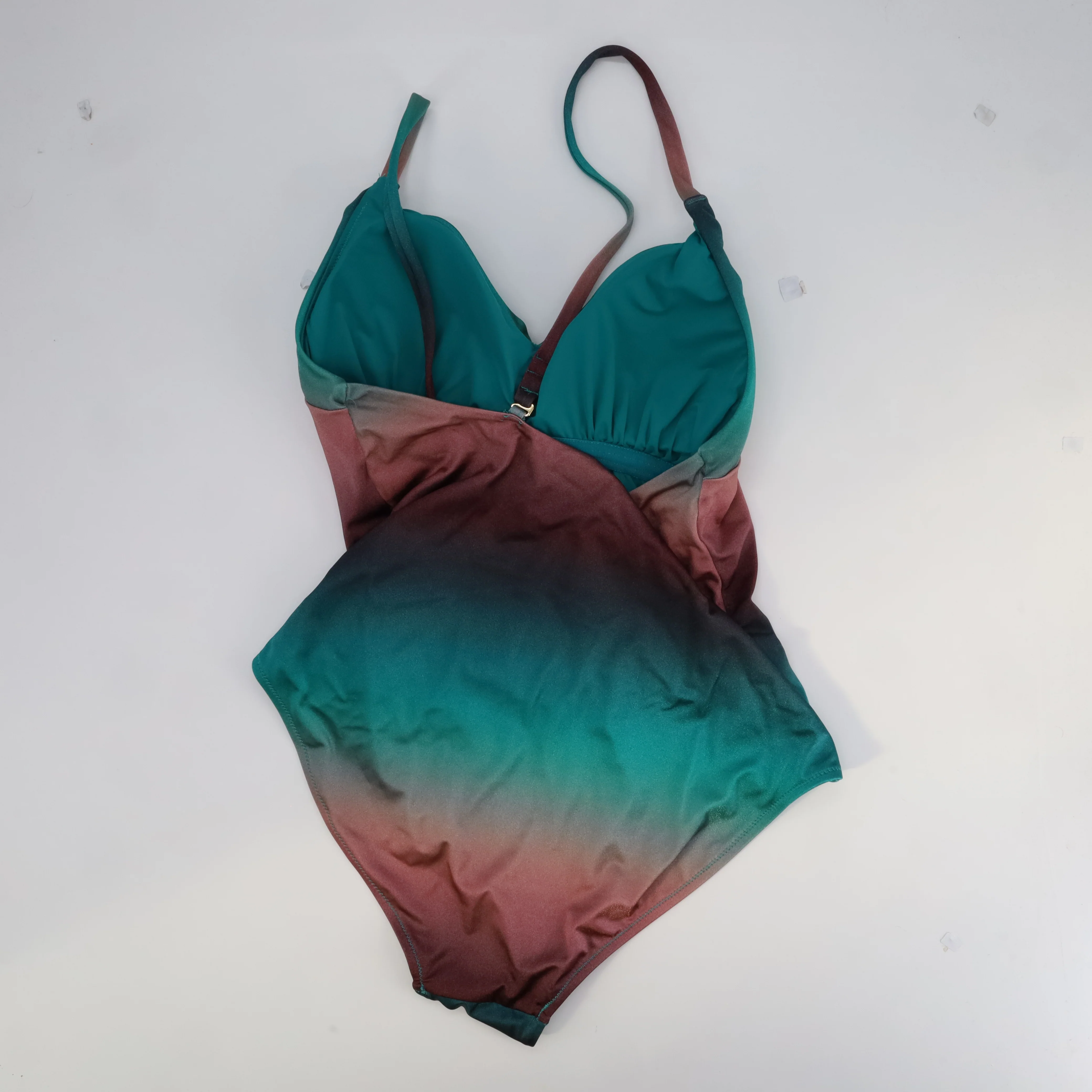 Maillot 1 pièce RougeGorge Vert - Image 3