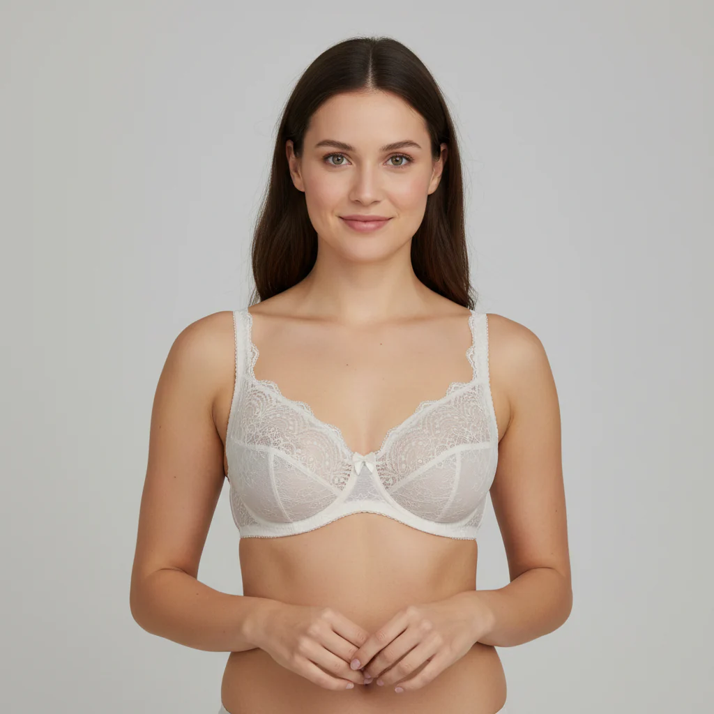 Soutien-gorge Maison Close Blanc