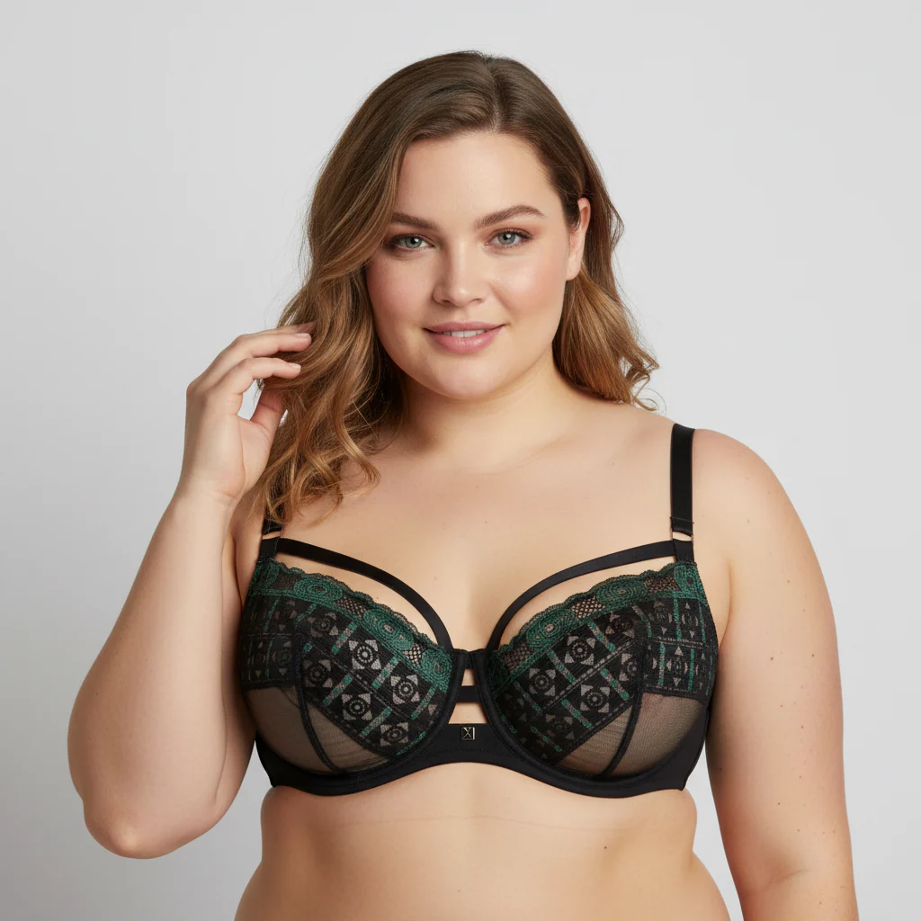 Soutien-gorge Rose Noir