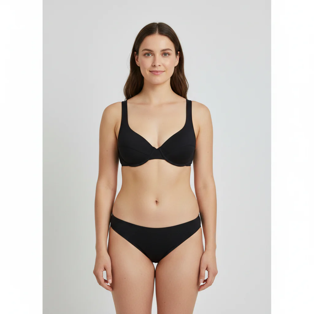 Haut de maillot Noir