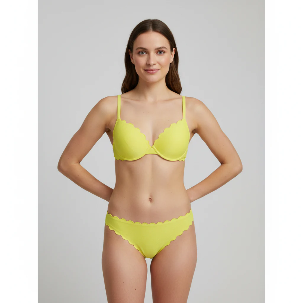Haut de maillot Calzedonia Jaune