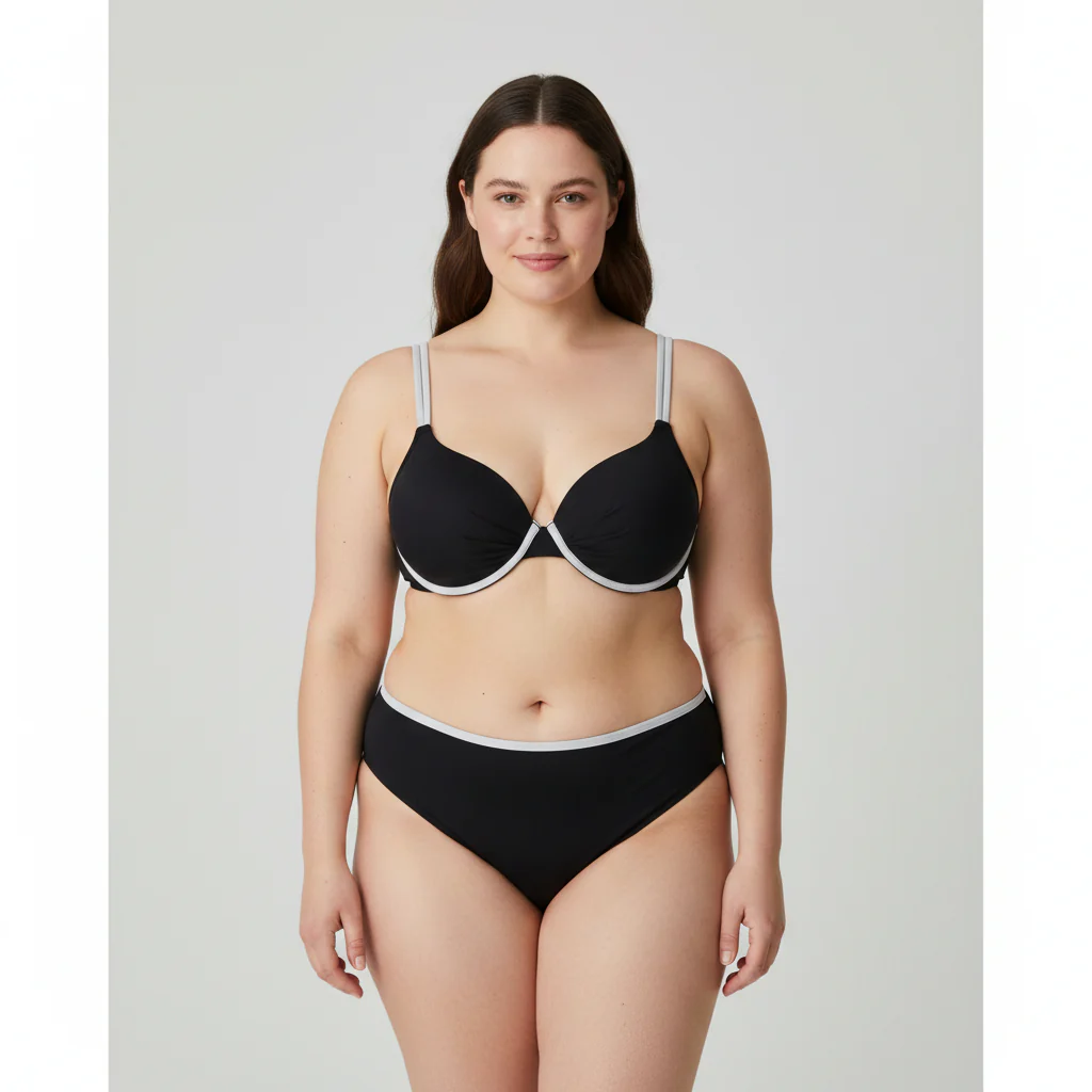 Haut de maillot Noir