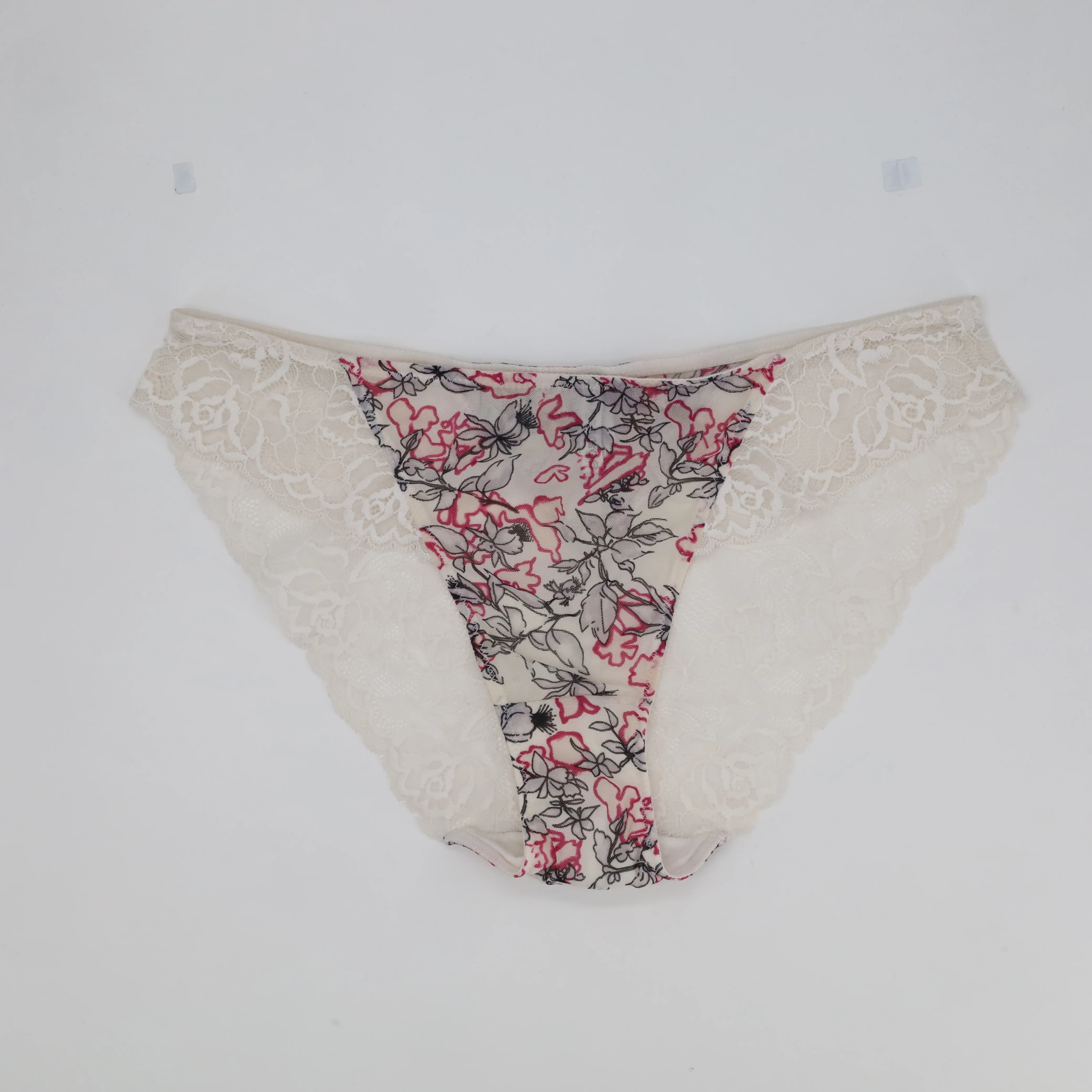 Culotte RougeGorge Blanc