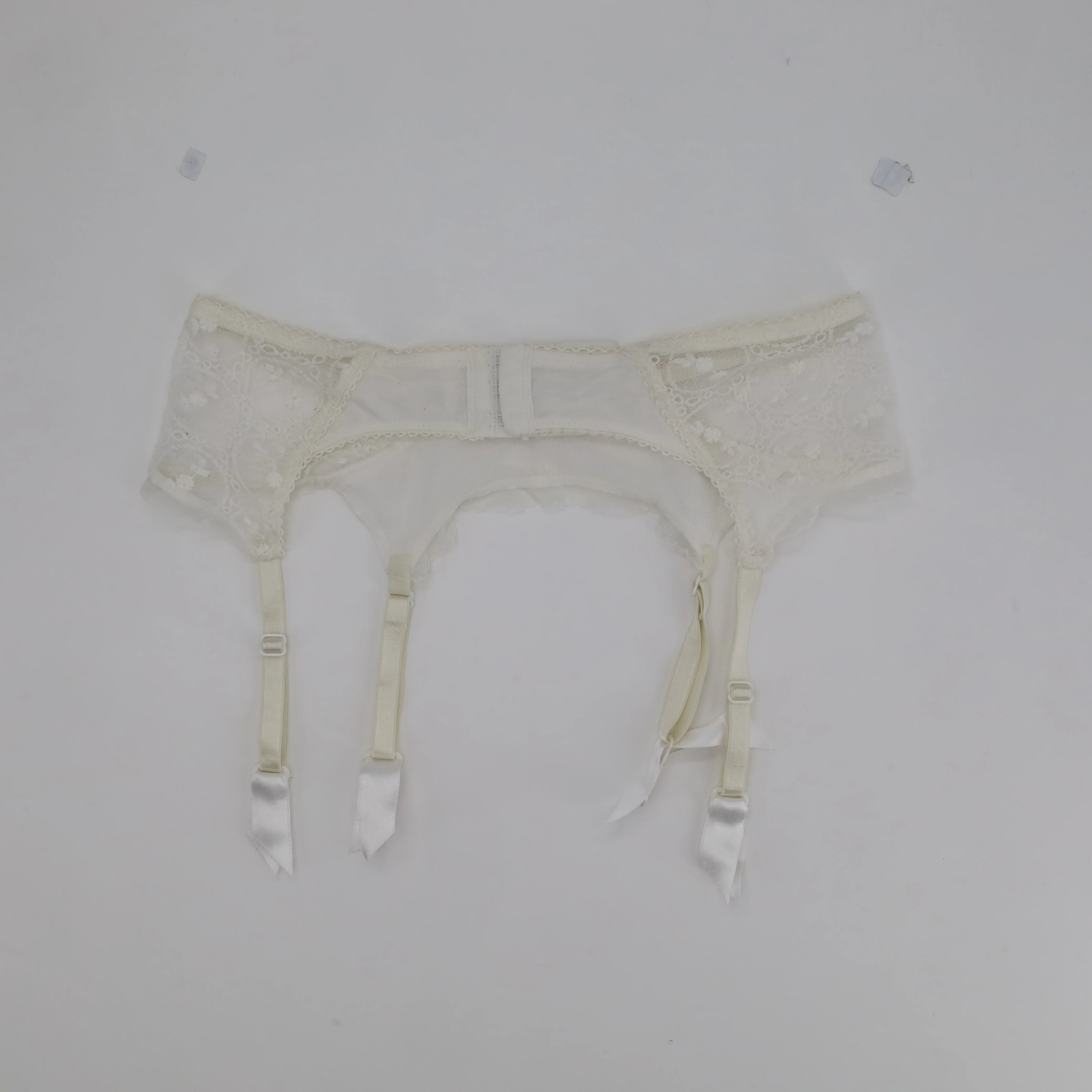 Porte-jarretelles Huit Blanc - Image 2