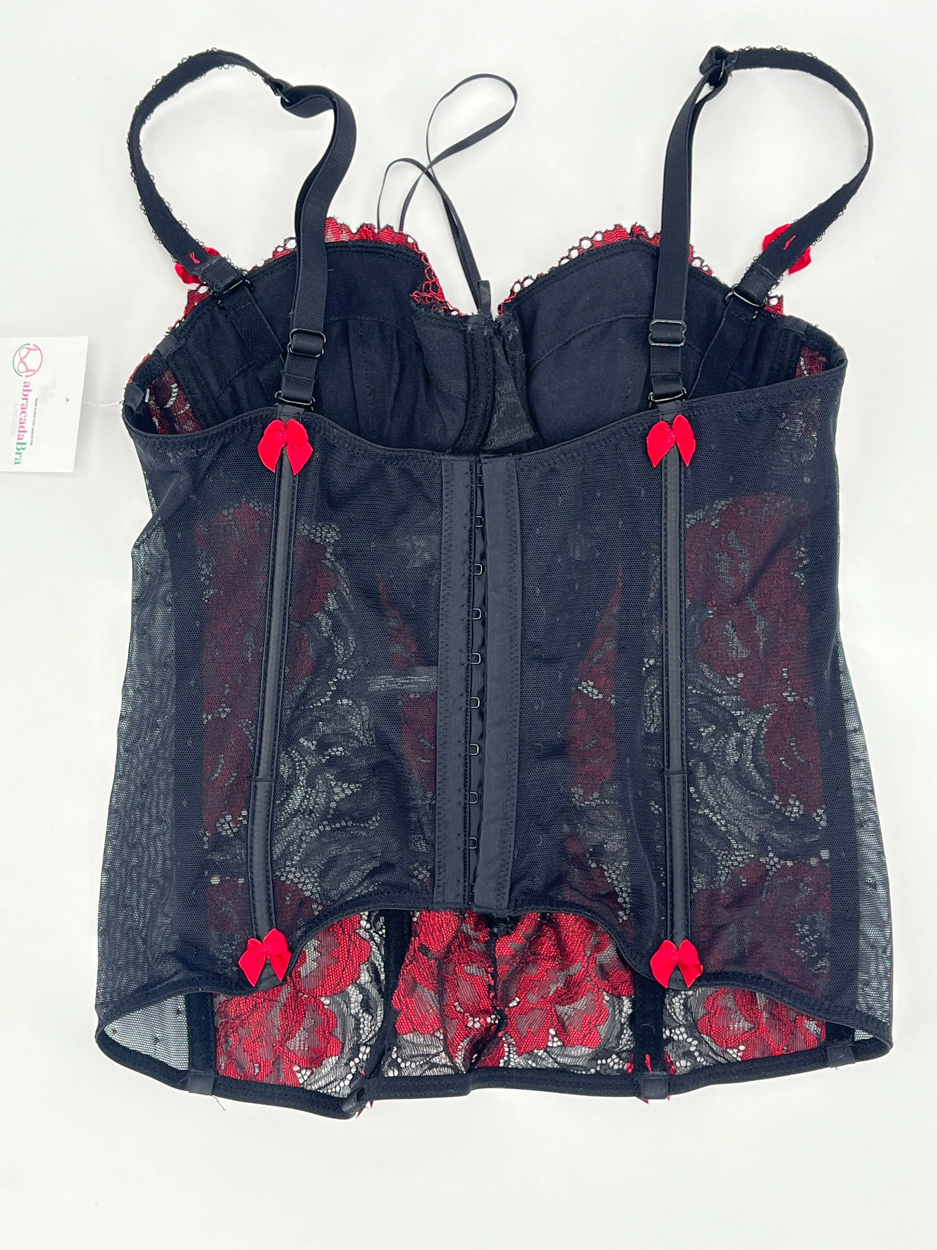 Corset RougeGorge Noir - Image 2