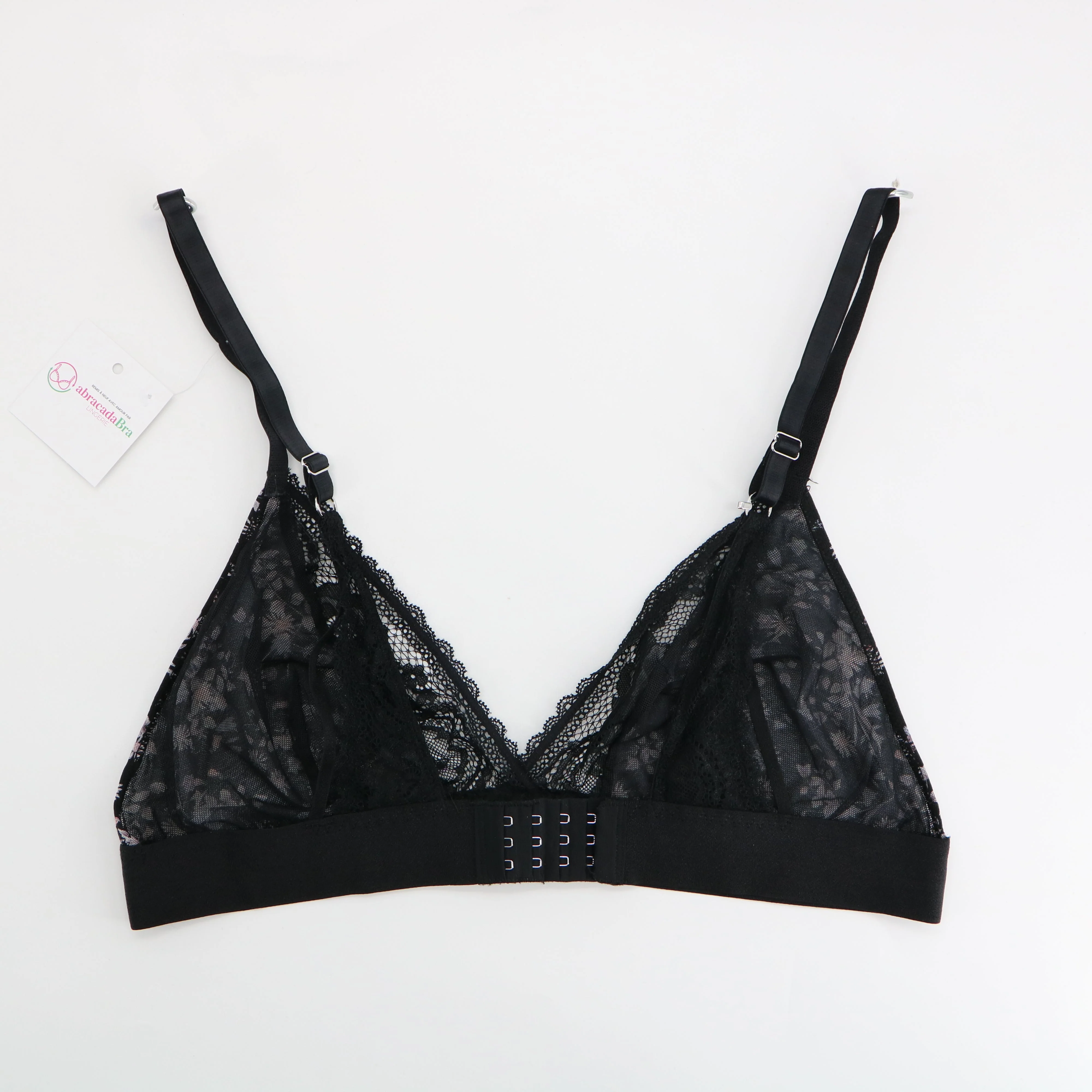 Soutien-gorge La vie en rose Noir - Image 2
