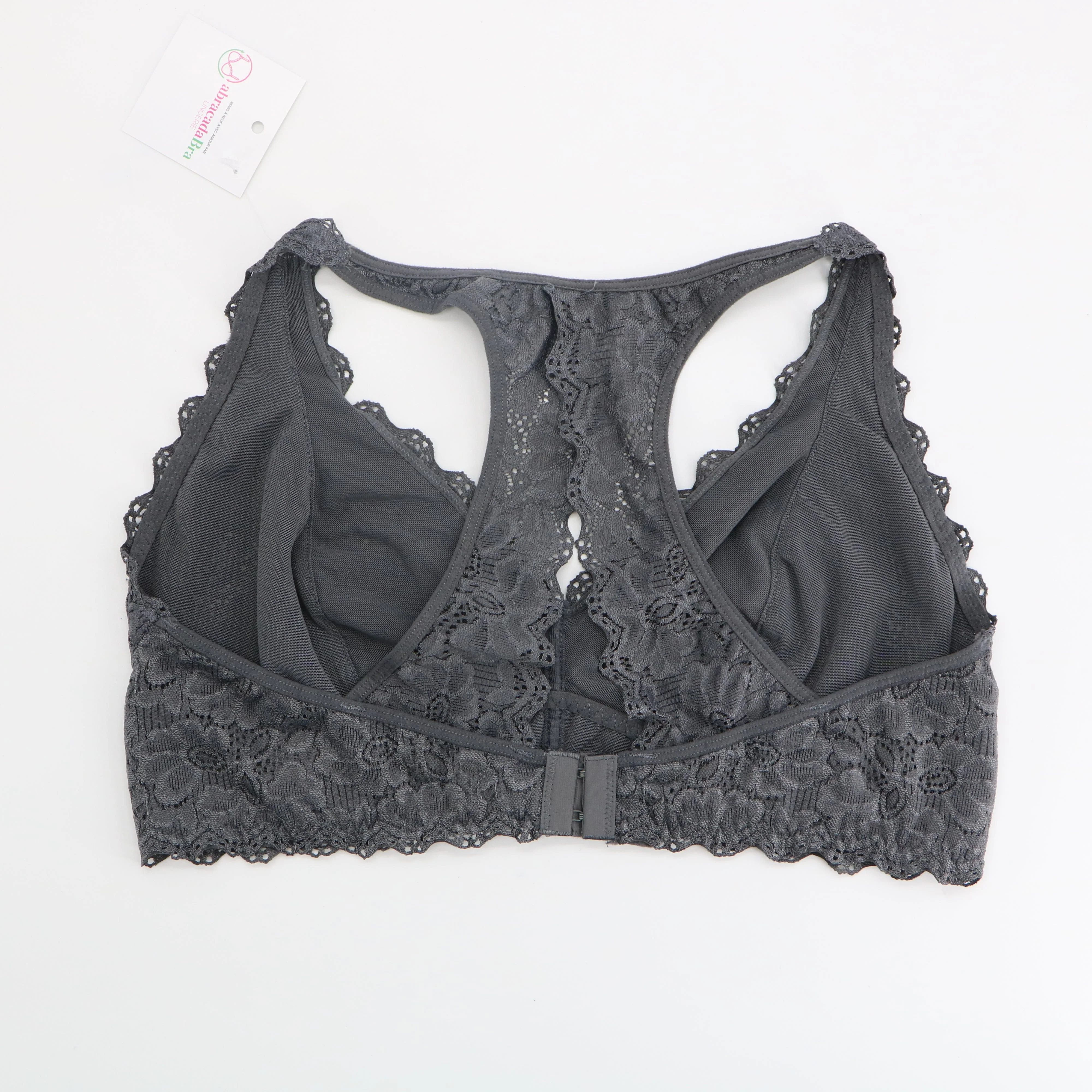 Soutien-gorge Black Bow Gris - Image 2