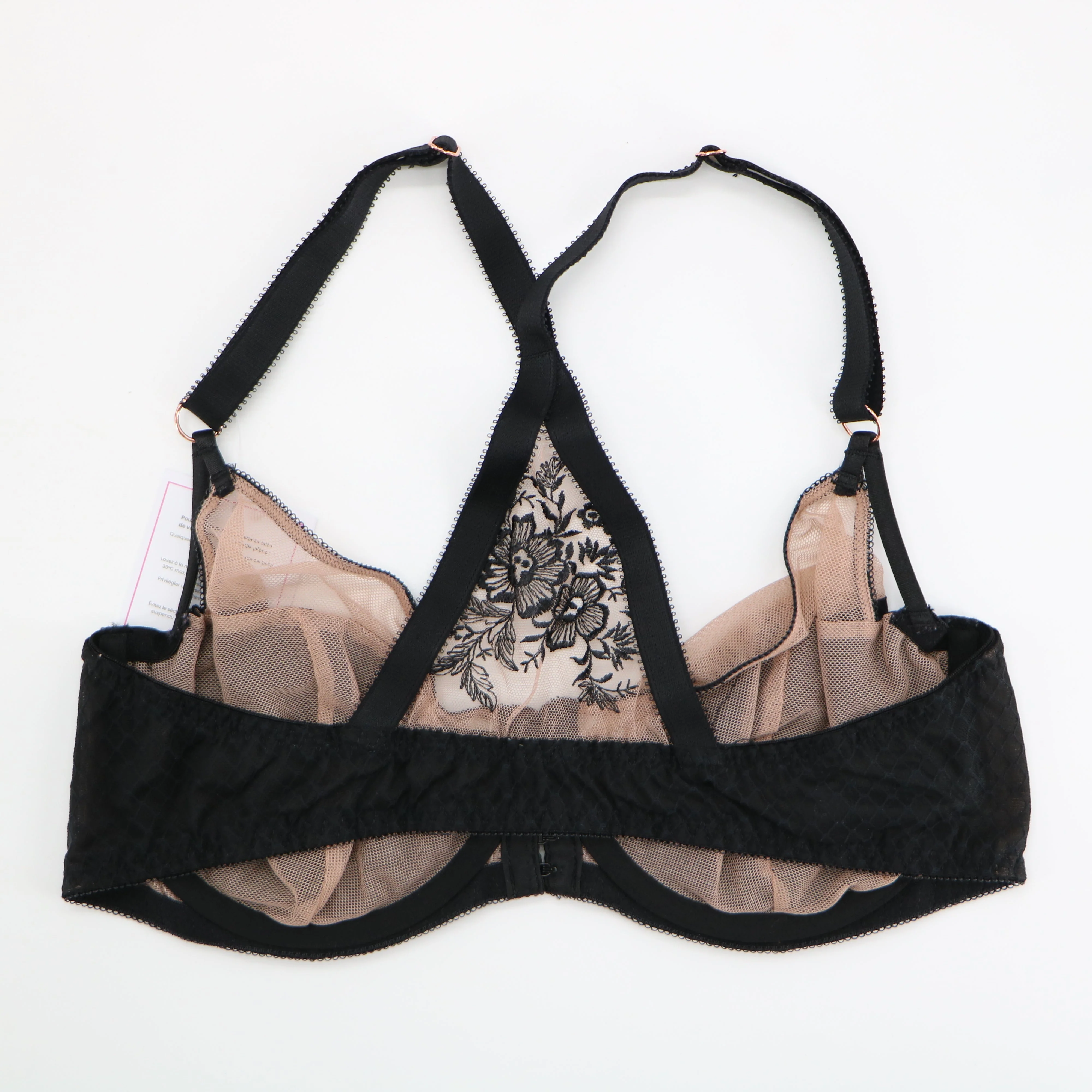 Soutien-gorge Jardin Secret Noir - Image 2